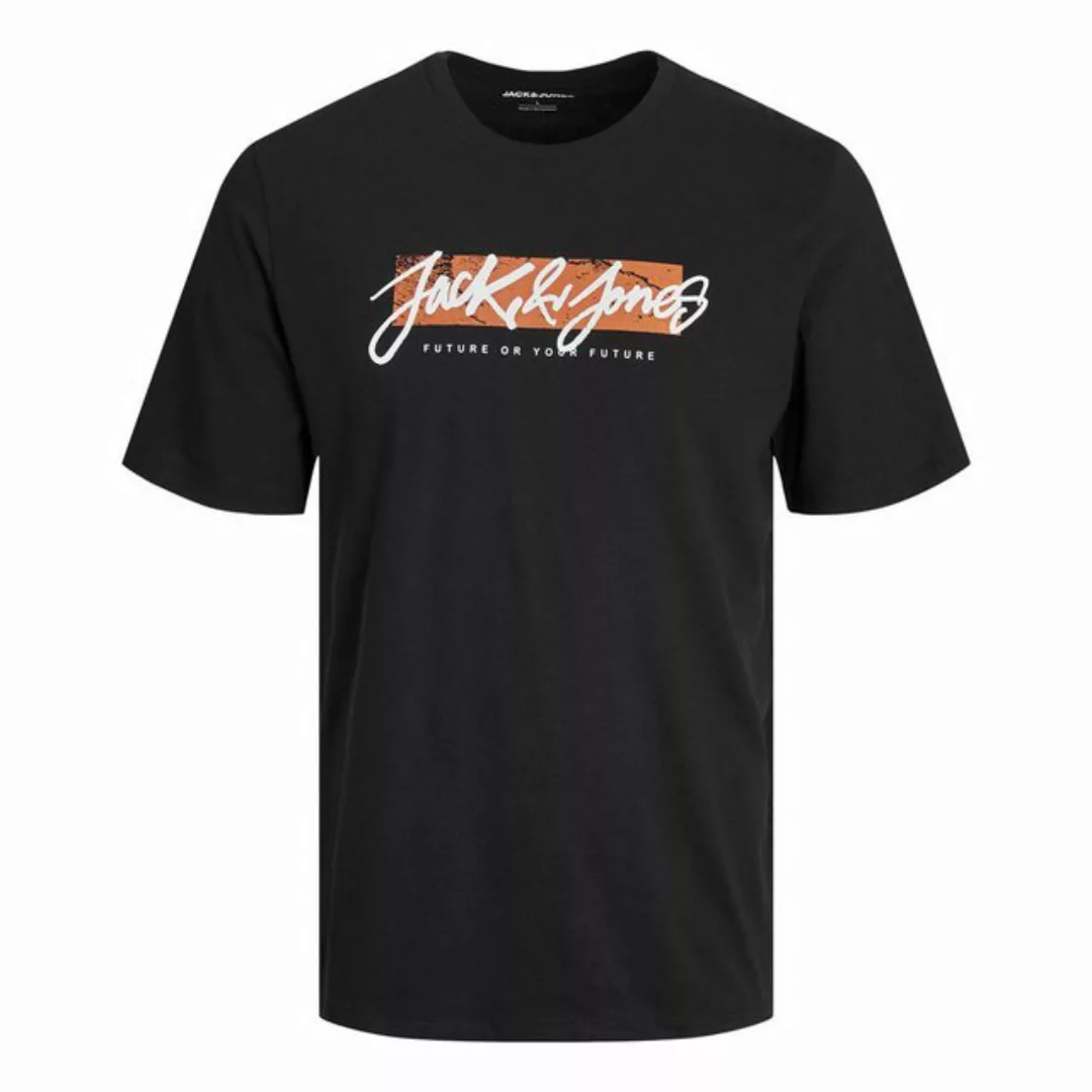 Jack & Jones Print-Shirt Tiley T-Shirt Crew Neck mit großem Markenprint günstig online kaufen