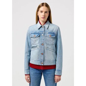 Wrangler  Jeansjacken 112350343 HERITAGE JKT-MID STONE günstig online kaufen