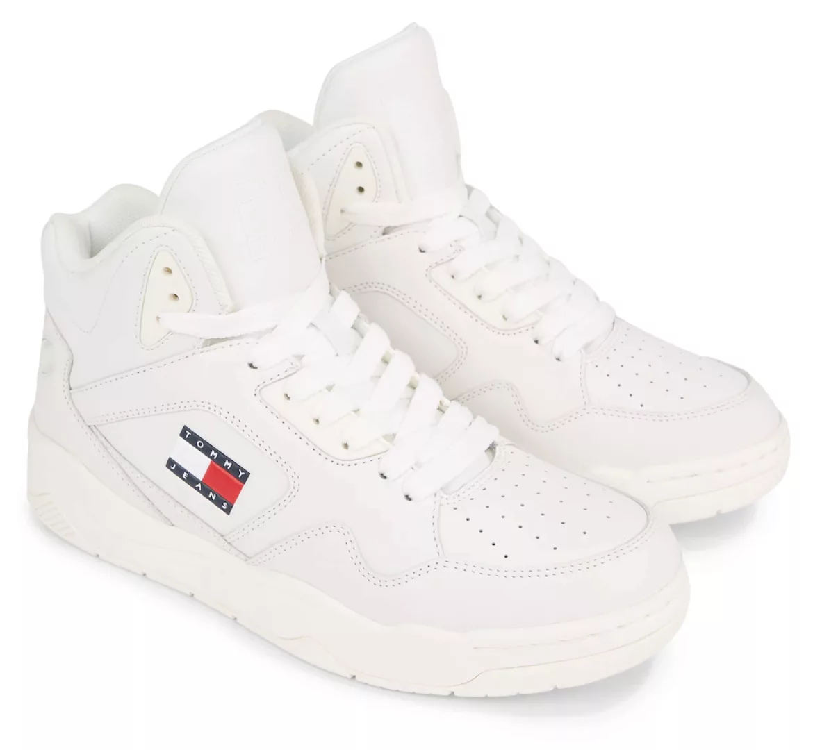 Tommy Jeans Sneaker "TJM BASKET MID TOP", mit seitlicher Logoflagge günstig online kaufen