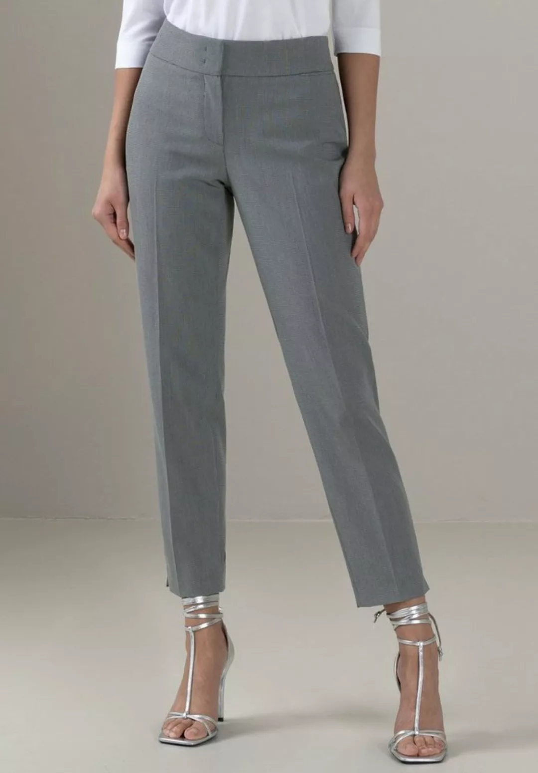 bianca Stretch-Hose SIENA in edlem Look in angesagtem Web-Muster günstig online kaufen