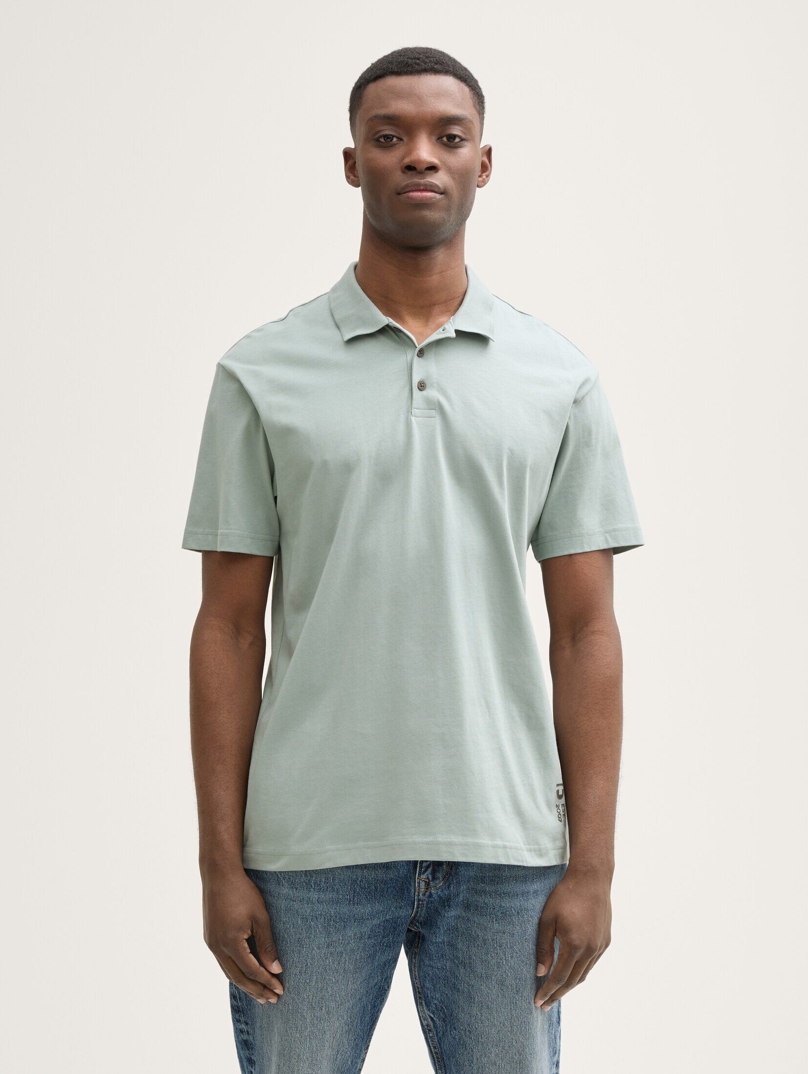 TOM TAILOR Denim Poloshirt Relaxed Fit günstig online kaufen