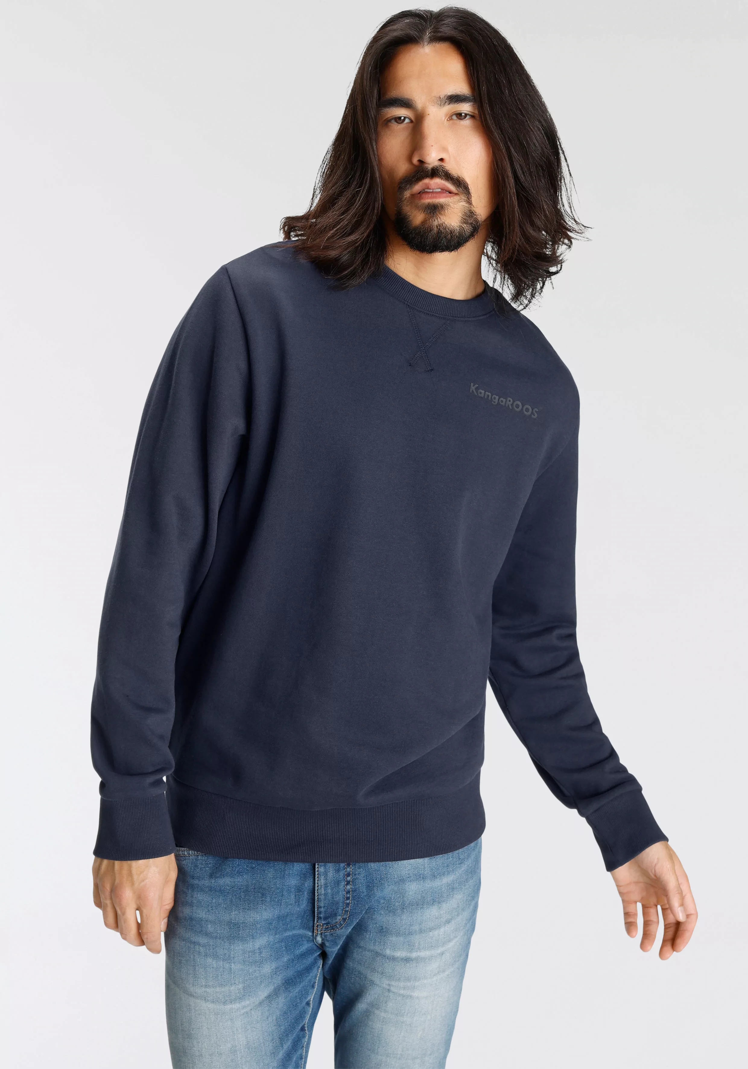 KangaROOS Sweatshirt mit Logoschriftzug günstig online kaufen