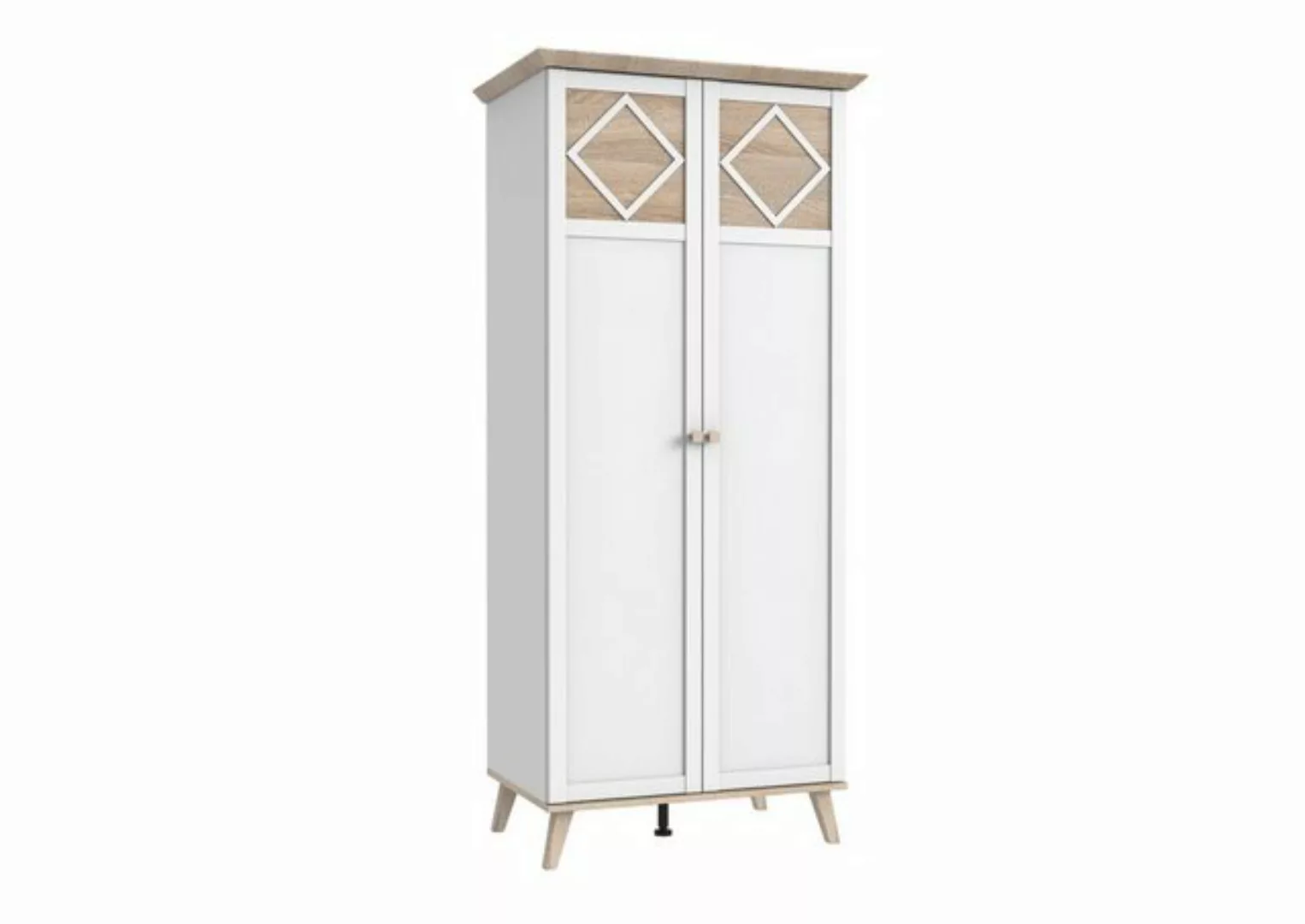 freiraum Kleiderschrank Victor (BxHxT: 83x203x55 cm) in EICHE SAEGERAU NB + günstig online kaufen