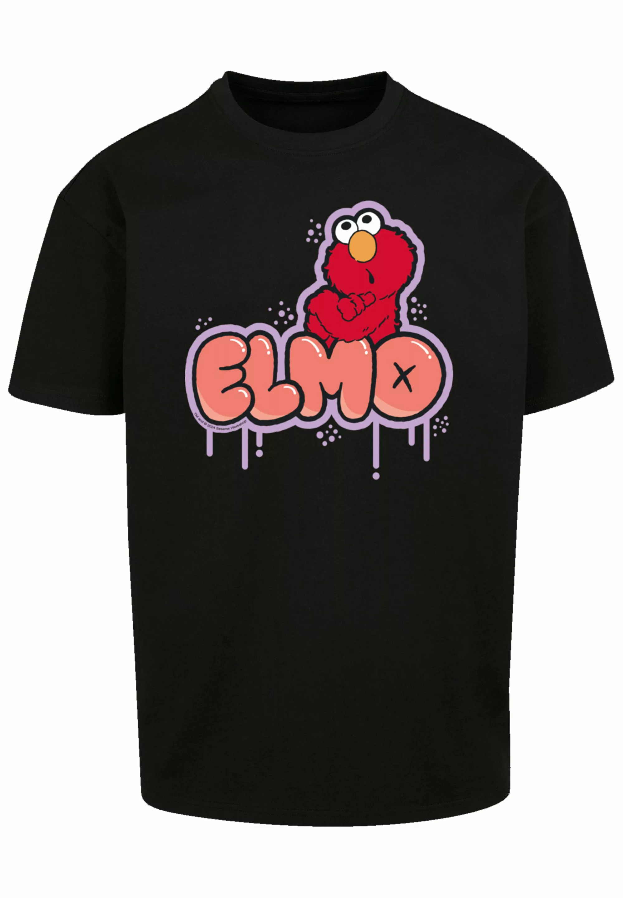 F4NT4STIC T-Shirt "Sesamstraße Elmo NO", Premium Qualität, Weihnachts-Kolle günstig online kaufen