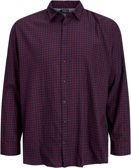 Jack & Jones PlusSize Karohemd JJEGINGHAM TWILL SHIRT L/S NOOS PLS günstig online kaufen