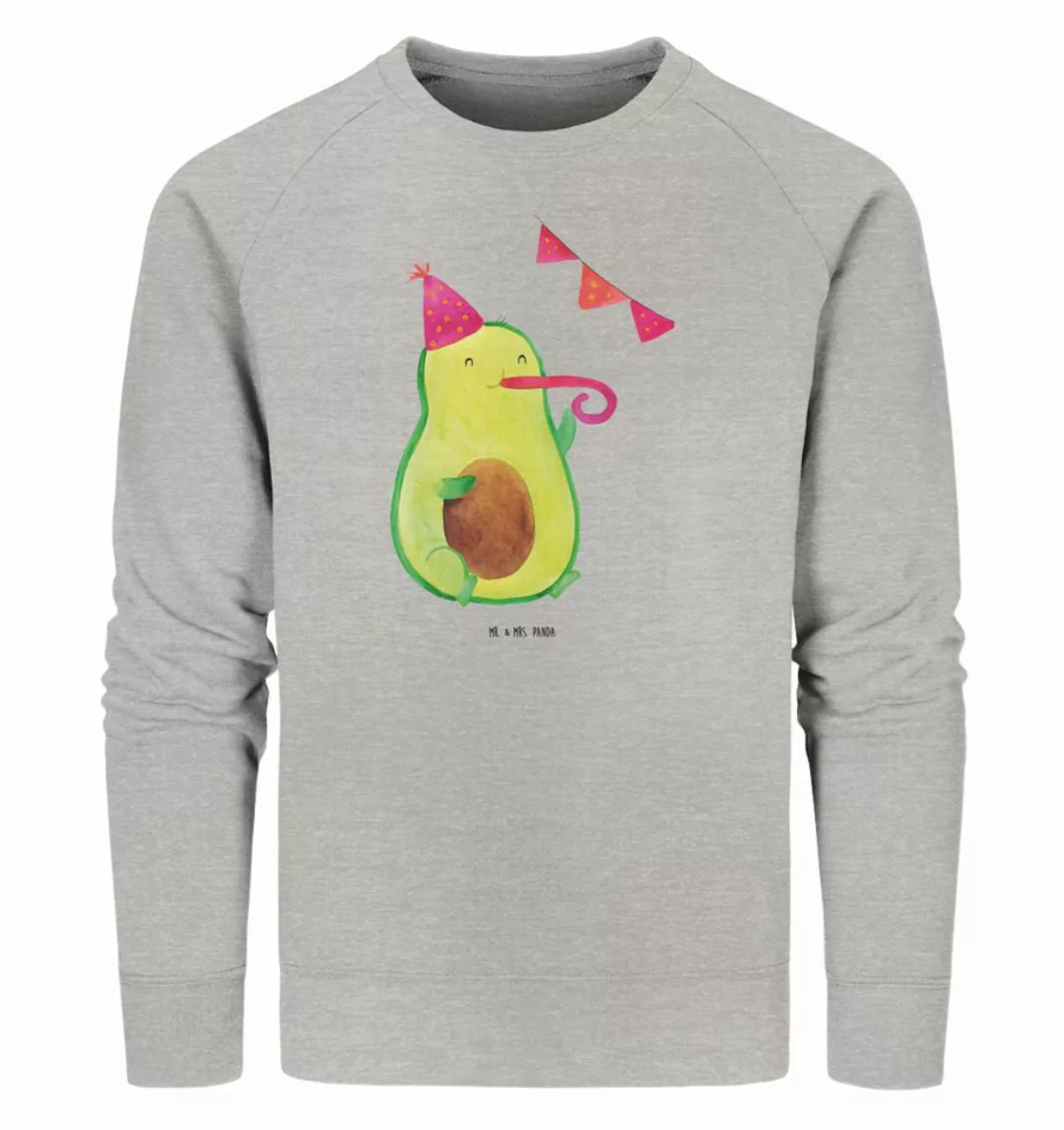 Mr. & Mrs. Panda Longpullover Größe XL Avocado Party - Heather Grey - Gesch günstig online kaufen