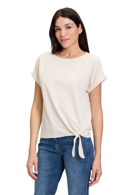 Betty Barclay Kurzarmshirt Betty Barclay Halbarm-Shirt mit Schleifenknoten günstig online kaufen