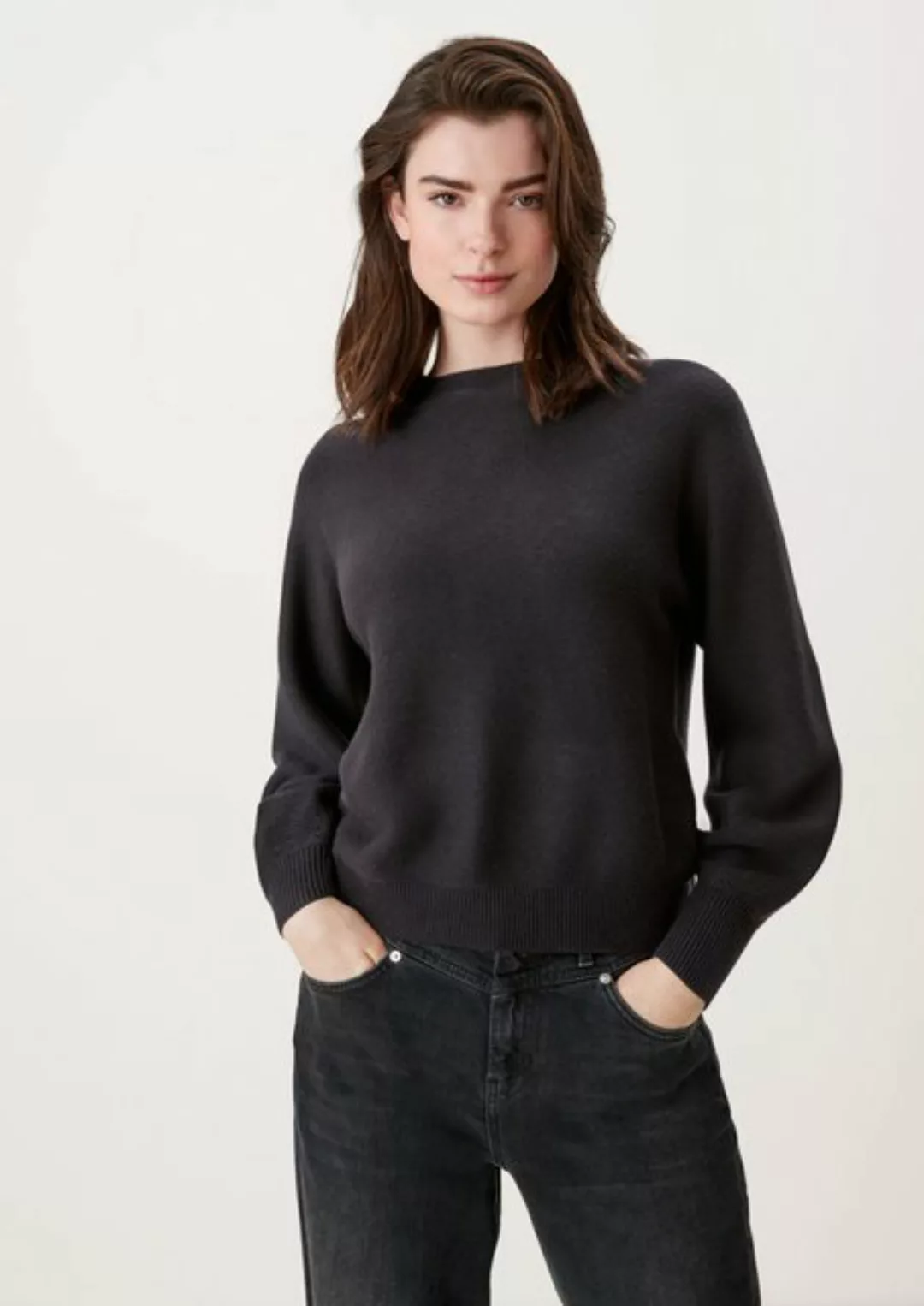 s.Oliver Strickpullover Strickpullover aus Viskosemix günstig online kaufen