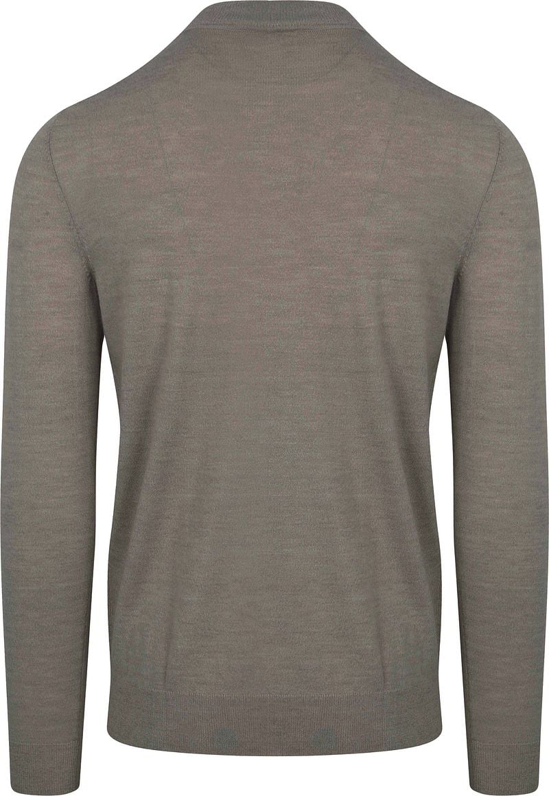 Profuomo Turtleneck Merino Pullover Grün - Größe S günstig online kaufen