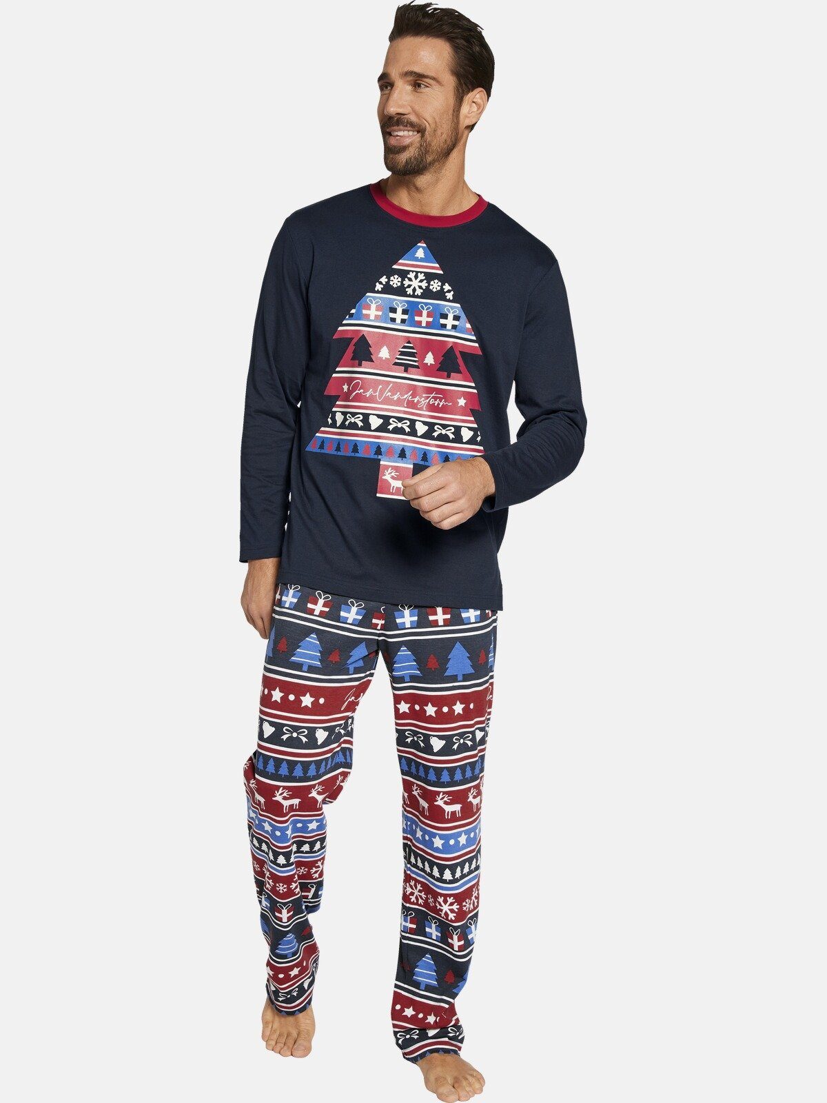 Jan Vanderstorm Schlafanzug ERILERT (Set, 2 günstig online kaufen