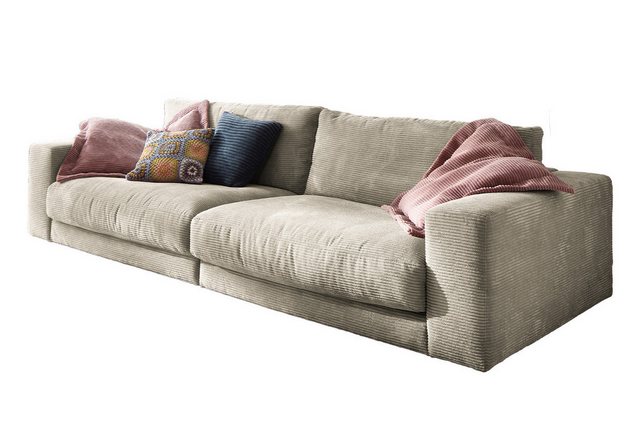 KAWOLA Sofa MADELINE, Cord 2-Sitzer od. 3-Sitzer versch. Farben günstig online kaufen