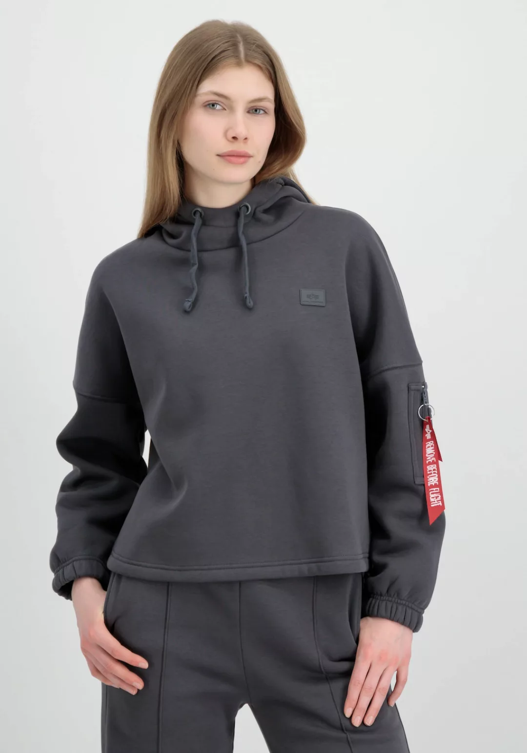 Alpha Industries Hoodie "Alpha Industries Women - Hoodies X-Fit Label OS Ho günstig online kaufen