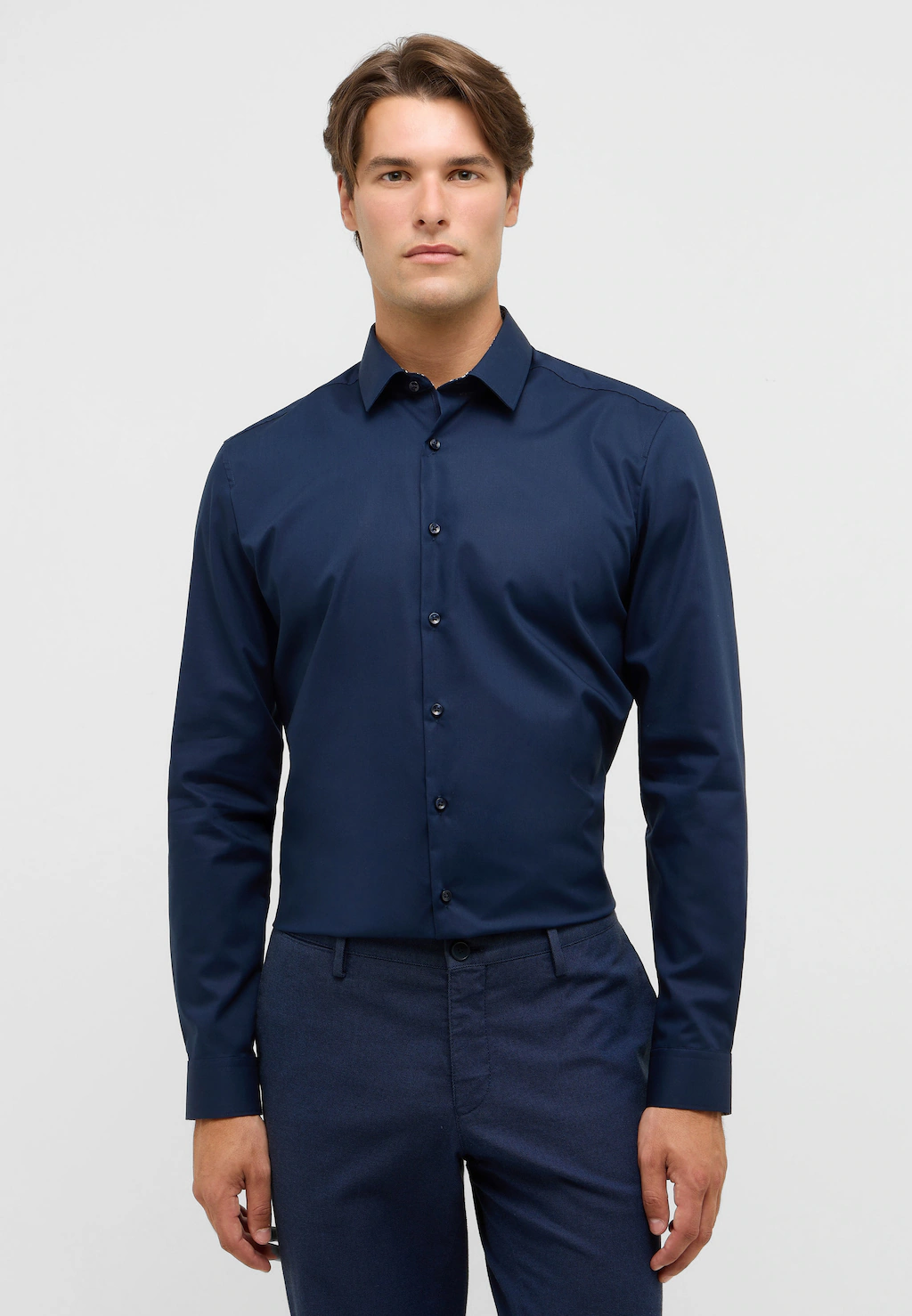 Eterna Langarmhemd "SUPER SLIM", NON IRON (bügelfrei) günstig online kaufen