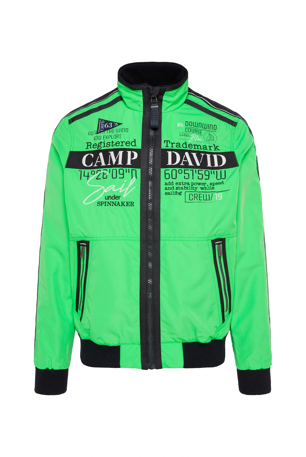 CAMP DAVID Outdoorjacke, ohne Kapuze günstig online kaufen