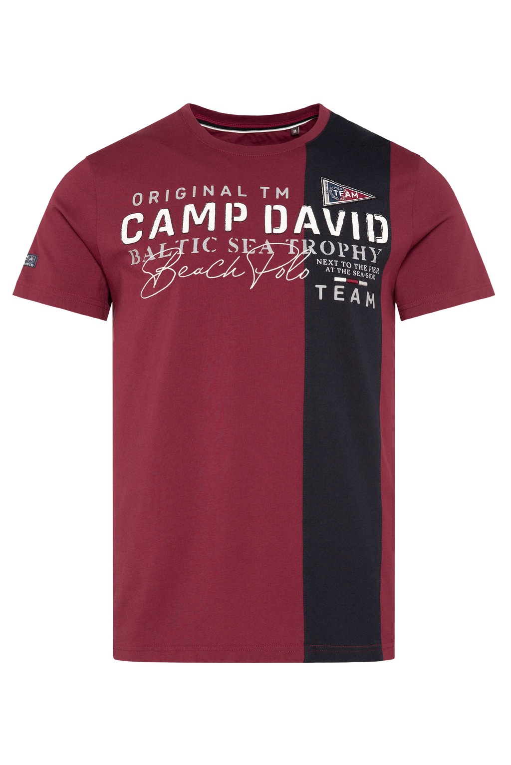 CAMP DAVID Rundhalsshirt, aus Baumwolle günstig online kaufen