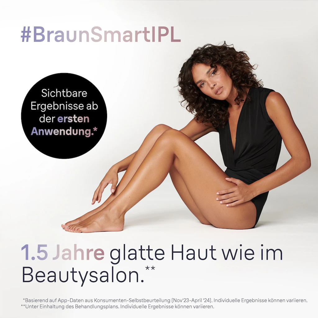 Braun IPL-Haarentferner »Smart Skin i·expert PL7387«, 4 Aufsätze für Gesich günstig online kaufen