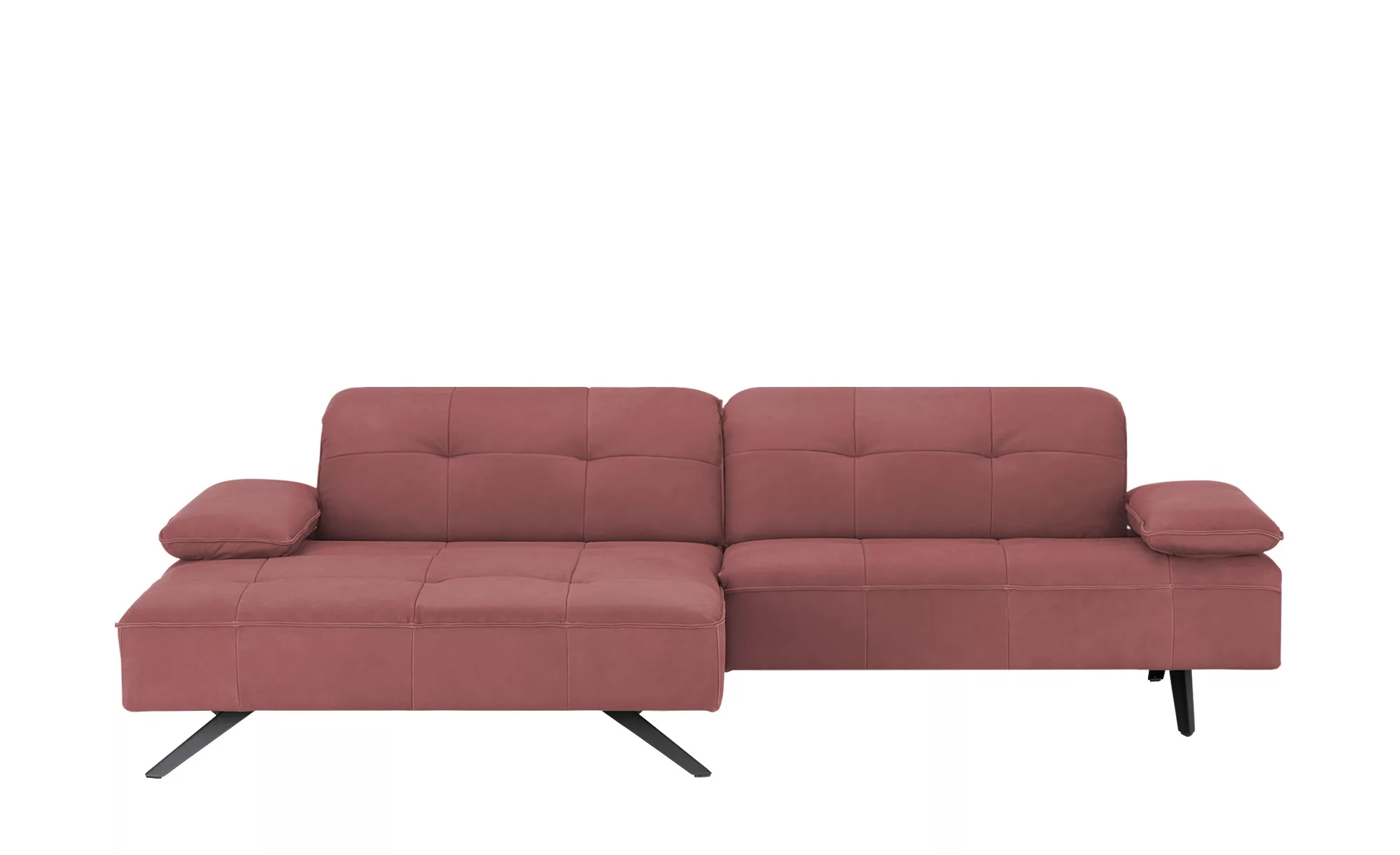 JOOP! Ecksofa   8111 Square ¦ rot ¦ Maße (cm): B: 282 H: 78 T: 229 Polsterm günstig online kaufen