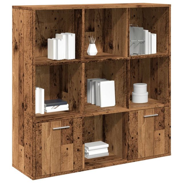 vidaXL Schrankmodule Bücherschrank Altholz-Optik 98x29x97,5 cm Holzwerkstof günstig online kaufen