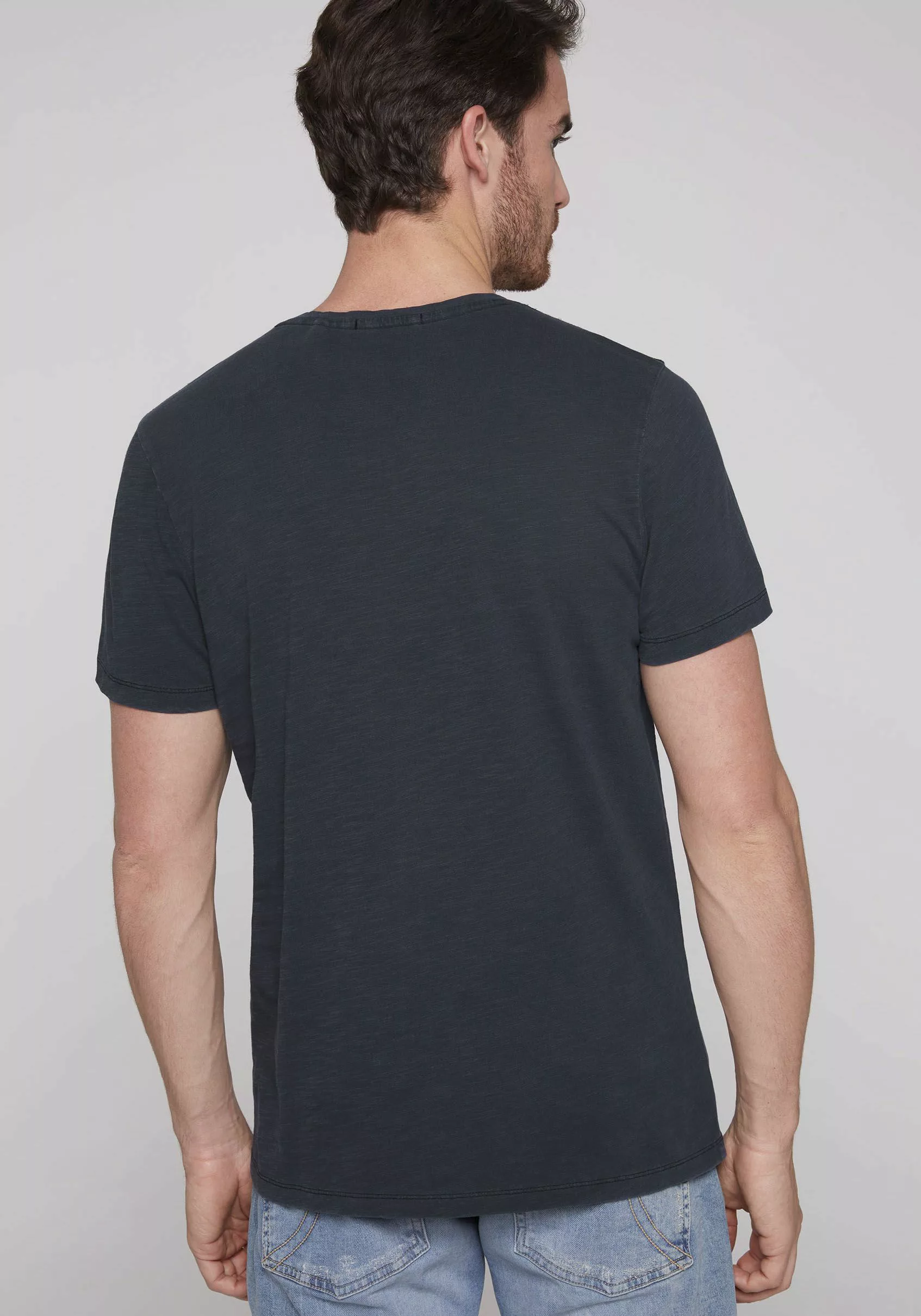 CAMP DAVID T-Shirt mit Logoprägung günstig online kaufen