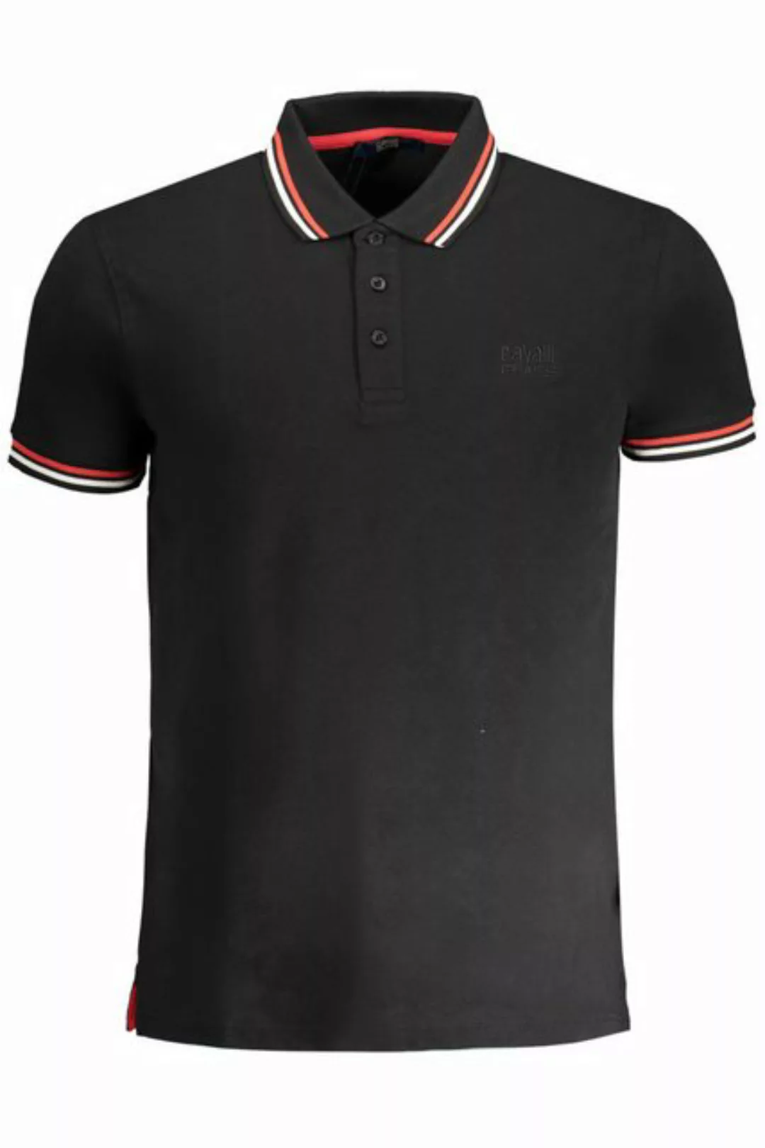 Cavalli Class Poloshirt Elegantes Herren Poloshirt mit Kontrastdetails und günstig online kaufen