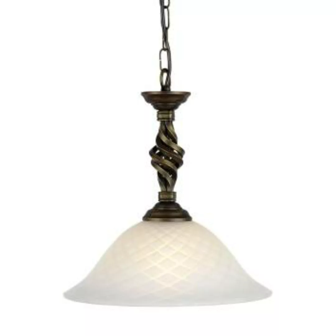 Pendellampe ANOUK Ø34cm Antik Gold kürzbar Lampe günstig online kaufen