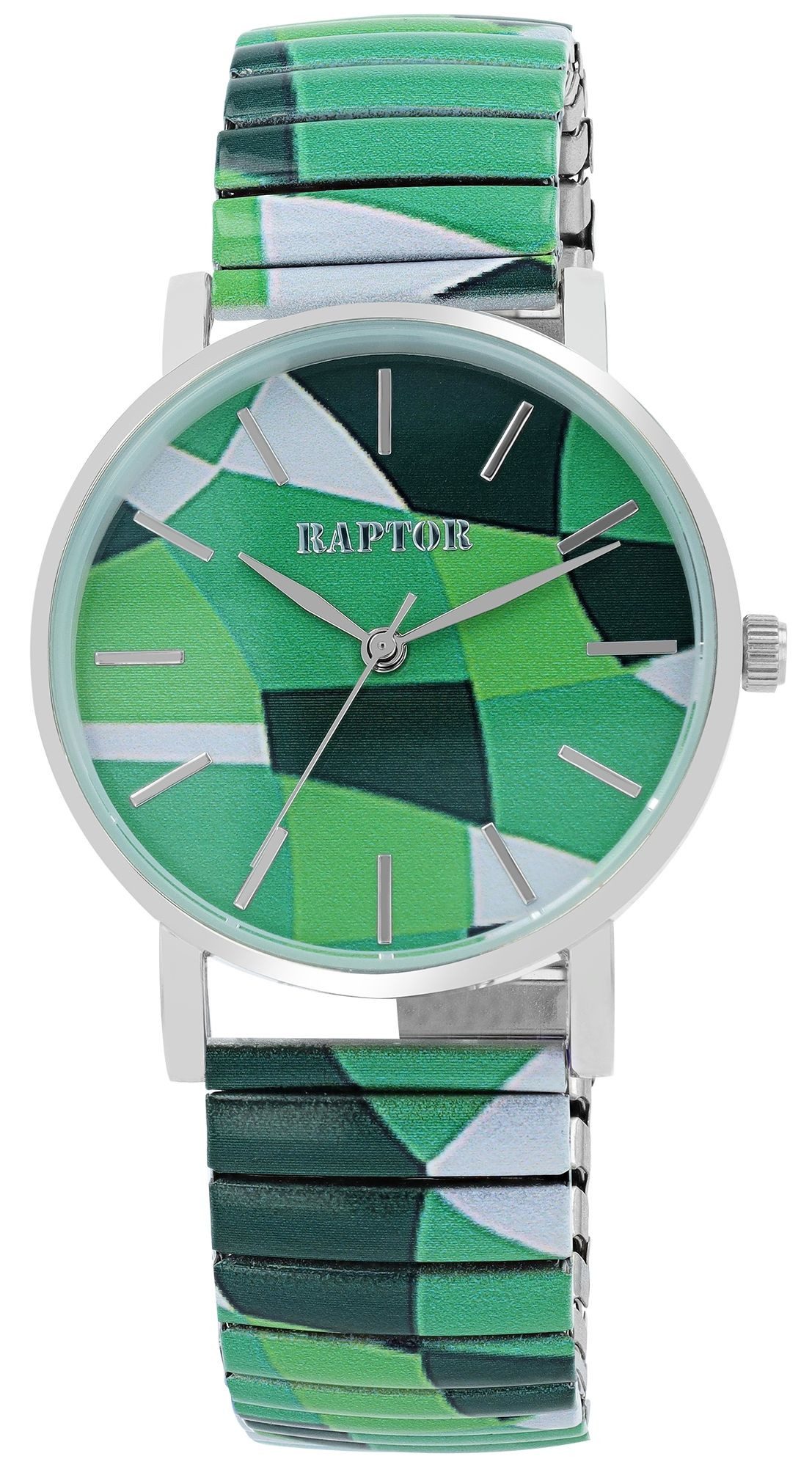 Raptor Quarzuhr Colorful Edition mit Edelstahlzugarmband, günstig online kaufen