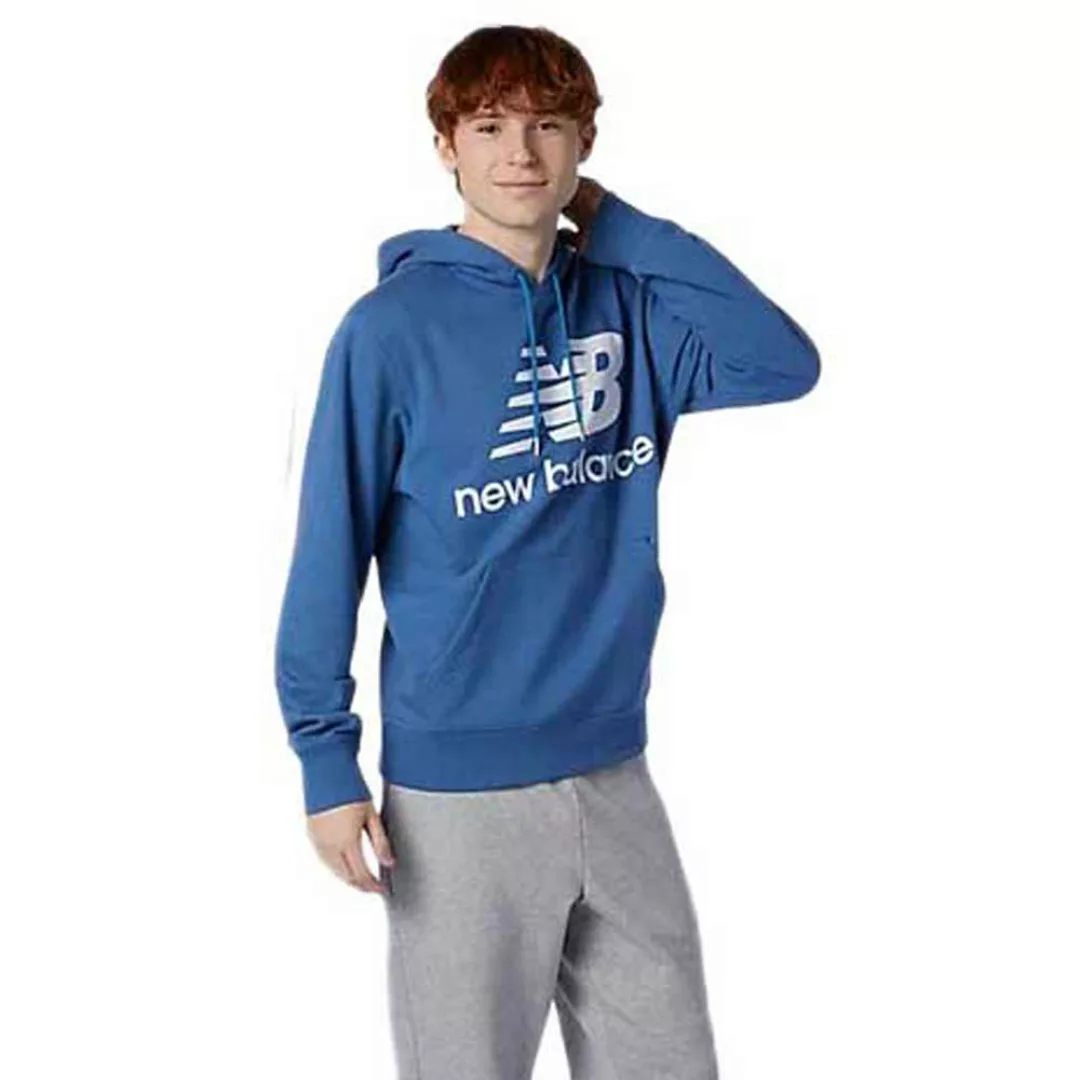 New Balance Essentials Stacked Logo Sweatshirt S Oxygen Blue Heather günstig online kaufen