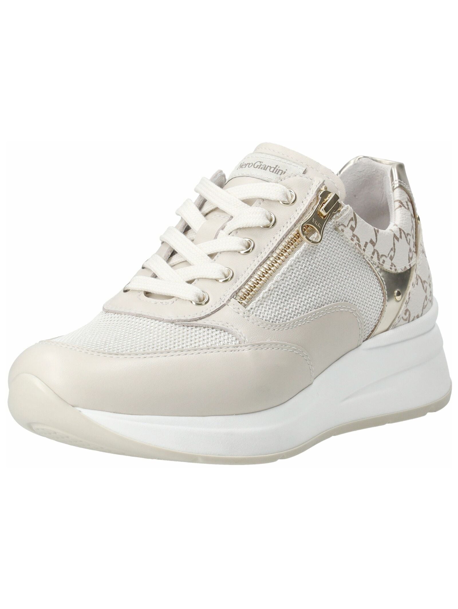 Nero Giardini Plateausneaker "Nero Giardini Sneaker Lederimitat/Textil" günstig online kaufen