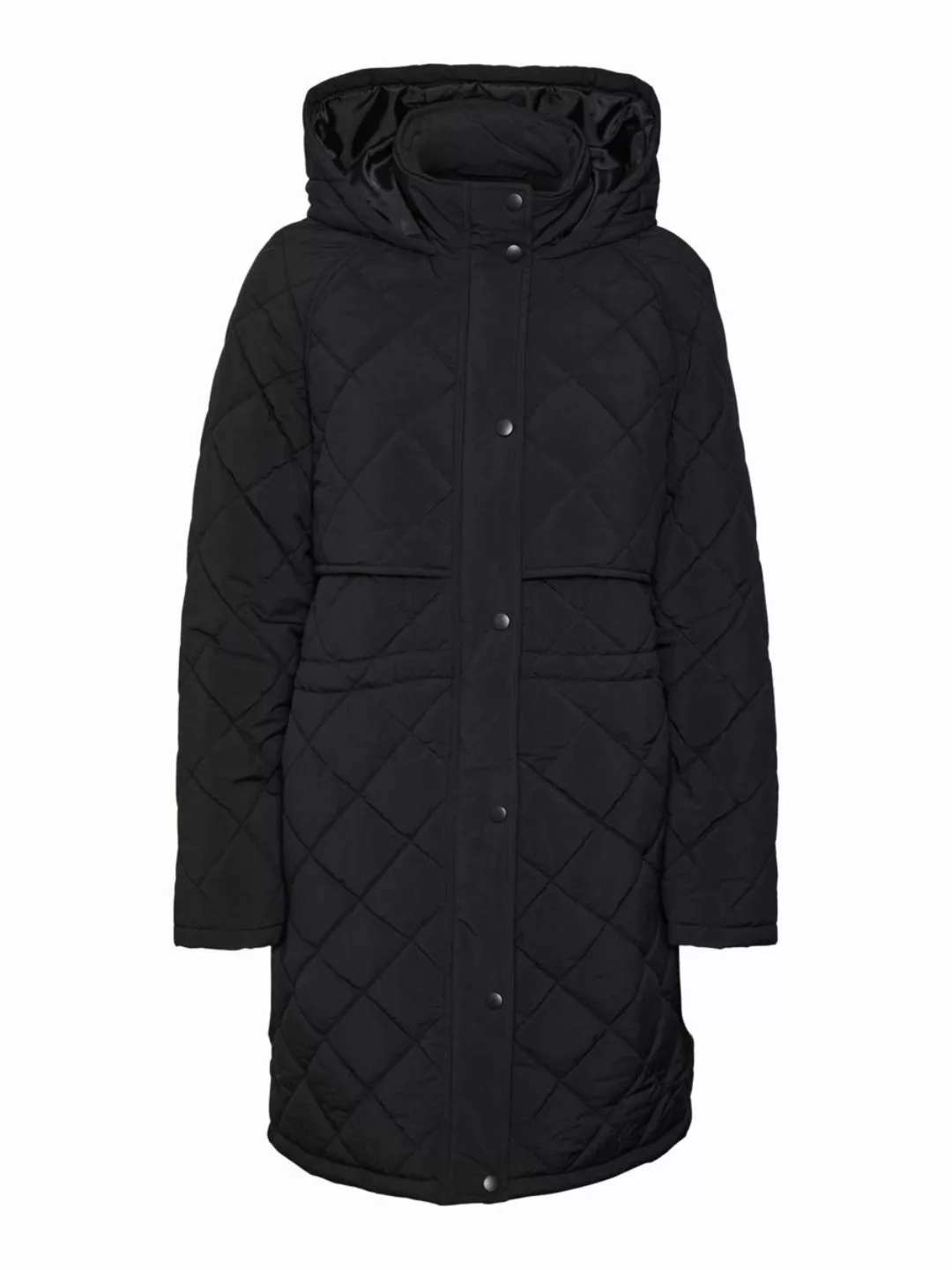 VERO MODA Quilted Coat Damen Schwarz günstig online kaufen