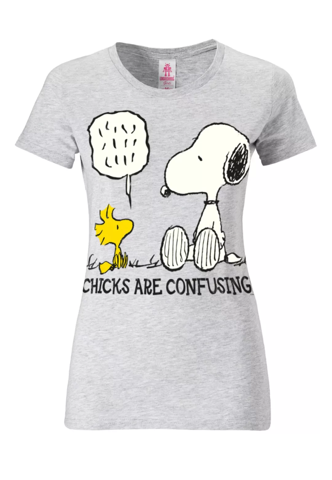 LOGOSHIRT T-Shirt "Snoopy - Peanuts", mit niedlichem Snoopy-Frontprint günstig online kaufen