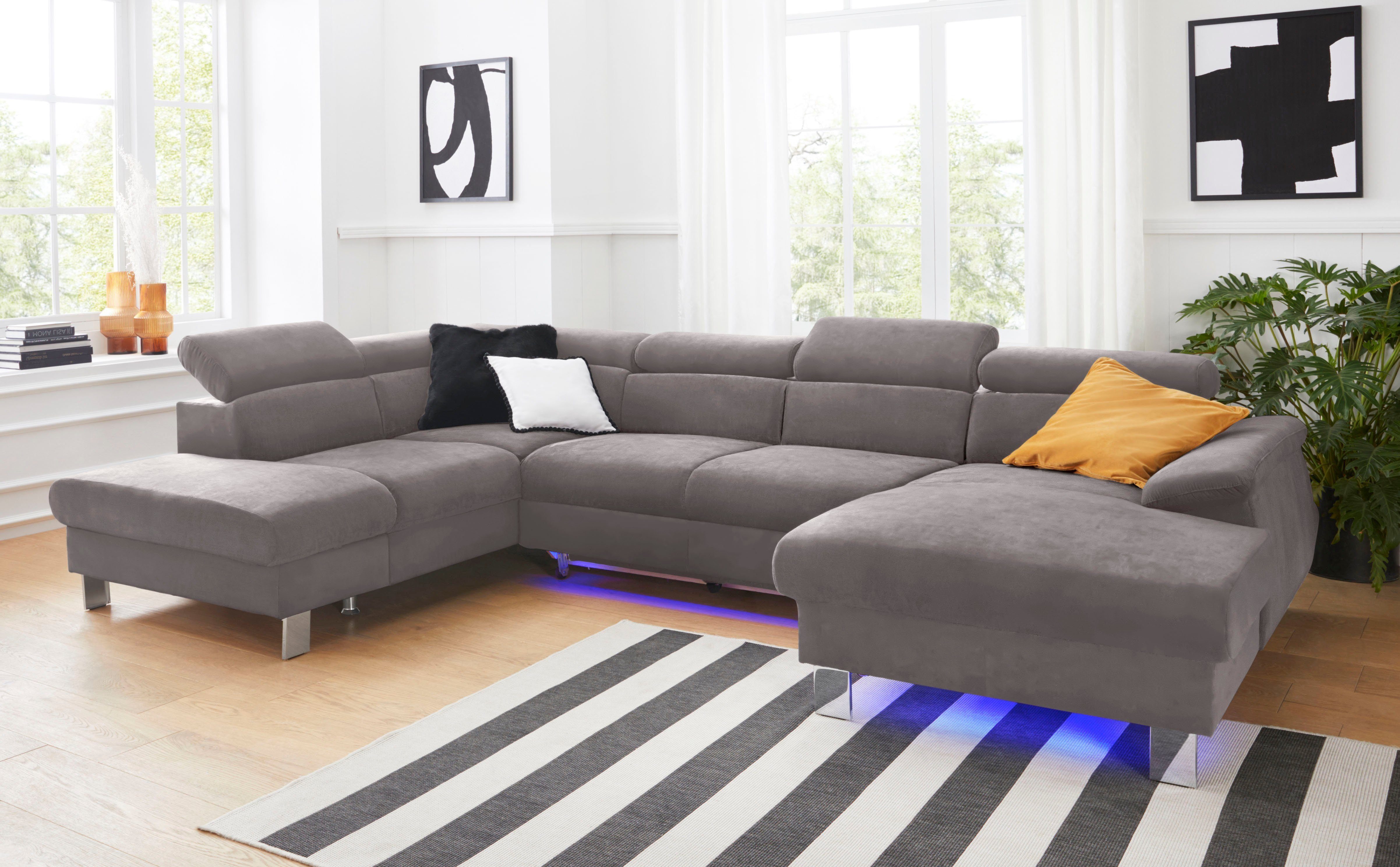 COTTA Polstergarnitur Komaris U-Form, (Set), Set günstig online kaufen