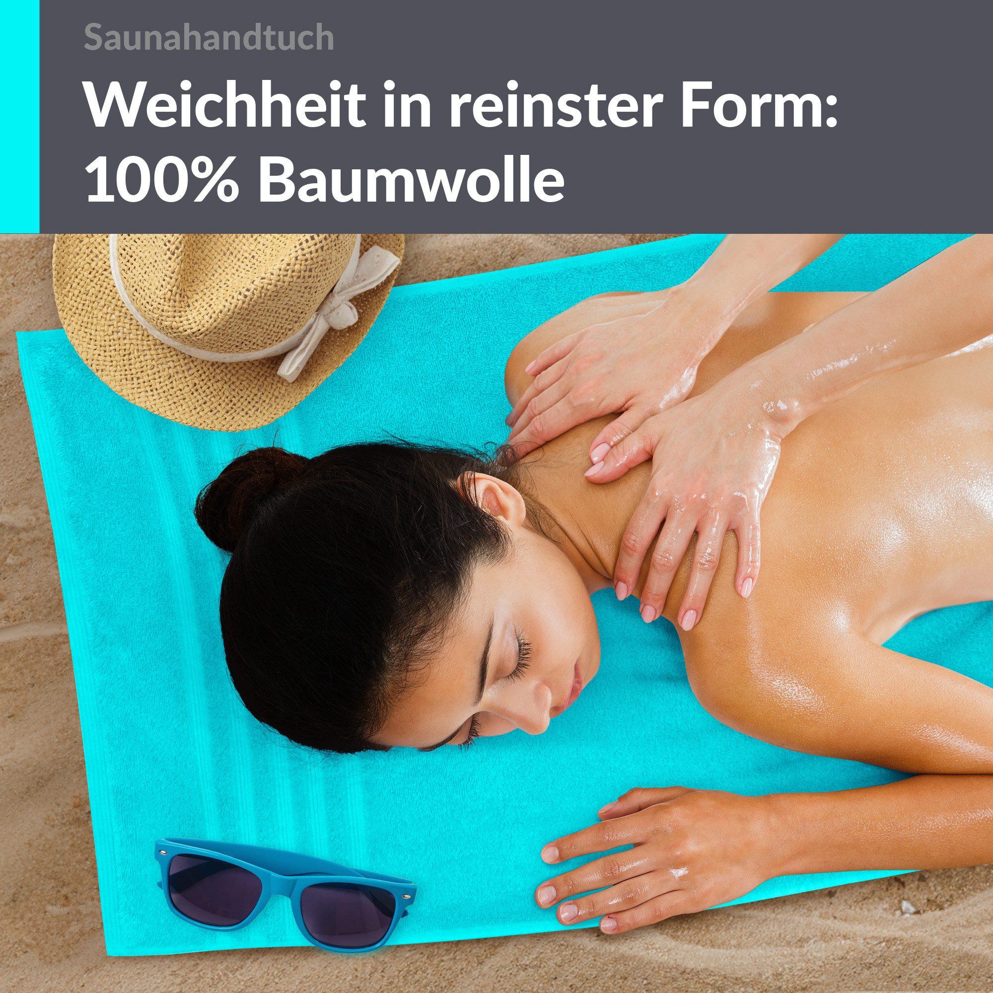 Lashuma Saunatuch XXL Handtuch London, Frottee günstig online kaufen