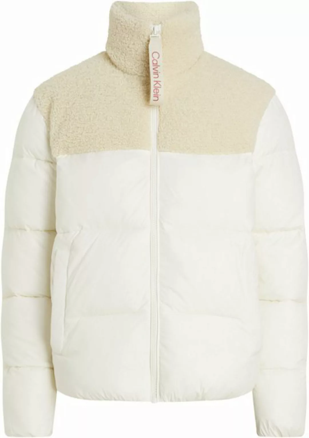 Calvin Klein Jeans Outdoorjacke SHERPA PUFFER JACKET mit Logoschriftzug günstig online kaufen