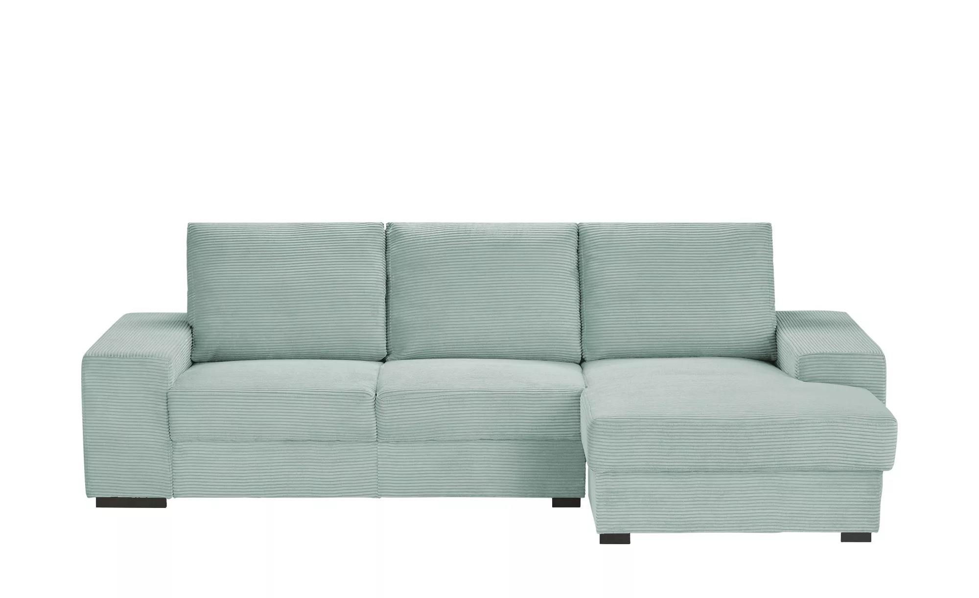 Ecksofa  Renée ¦ grün ¦ Maße (cm): B: 276 H: 92 T: 146 Polstermöbel > Sofas günstig online kaufen