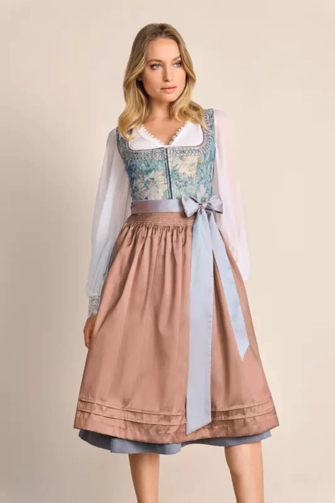 KRÜGER COLLECTION Dirndl Midi Dirndl günstig online kaufen