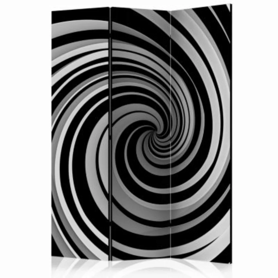 artgeist Paravent Black and white swirl [Room Dividers] schwarz/weiß Gr. 13 günstig online kaufen