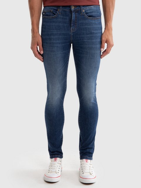 BIG STAR Skinny-fit-Jeans OLSAN normale Leibhöhe günstig online kaufen