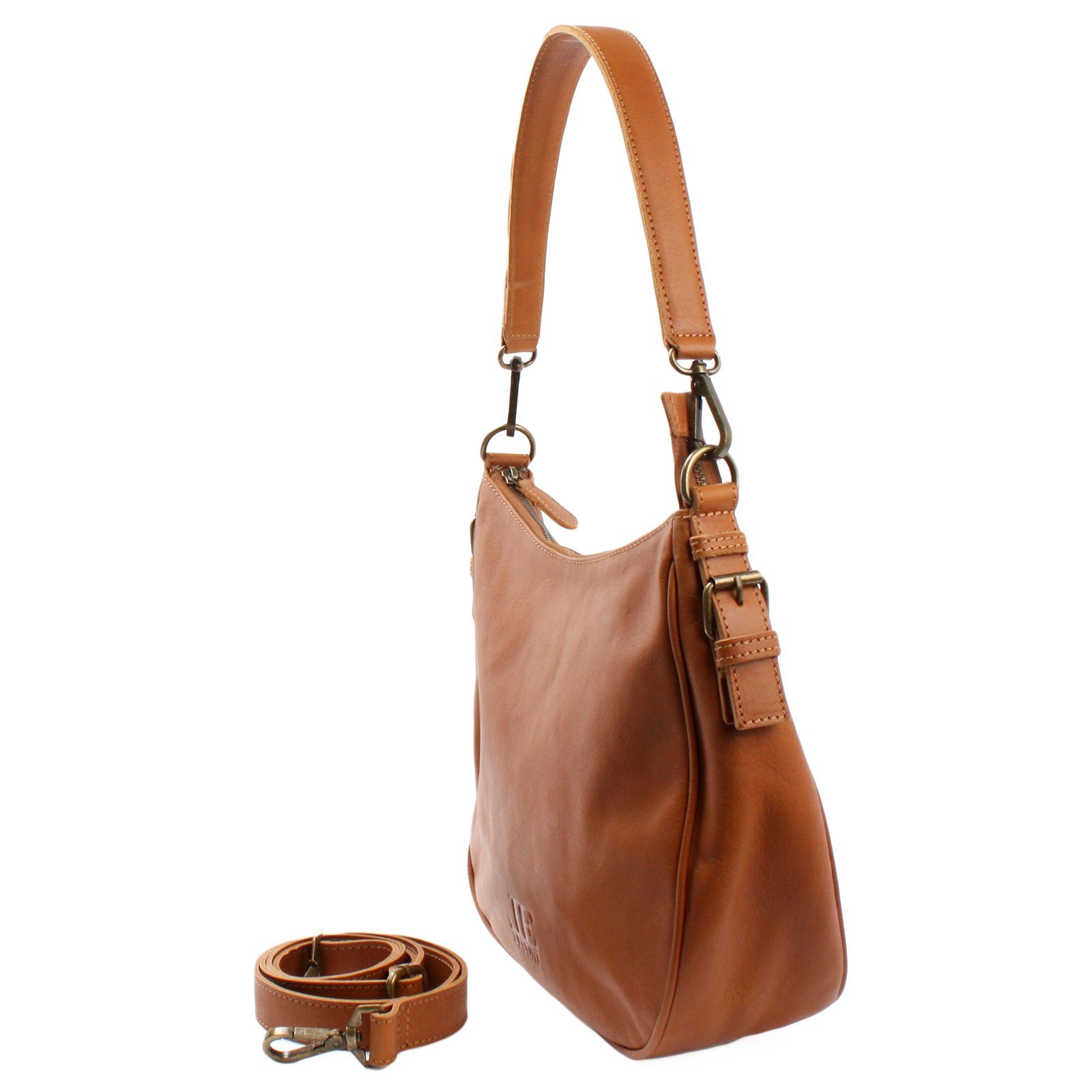 LECONI Schultertasche Henkeltasche Damentasche Ledertasche Handtasche günstig online kaufen