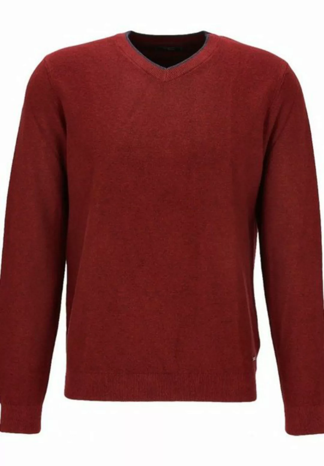 RAGMAN Strickpullover Ragman / He.Pullover / V-neck Pullover with tipping günstig online kaufen