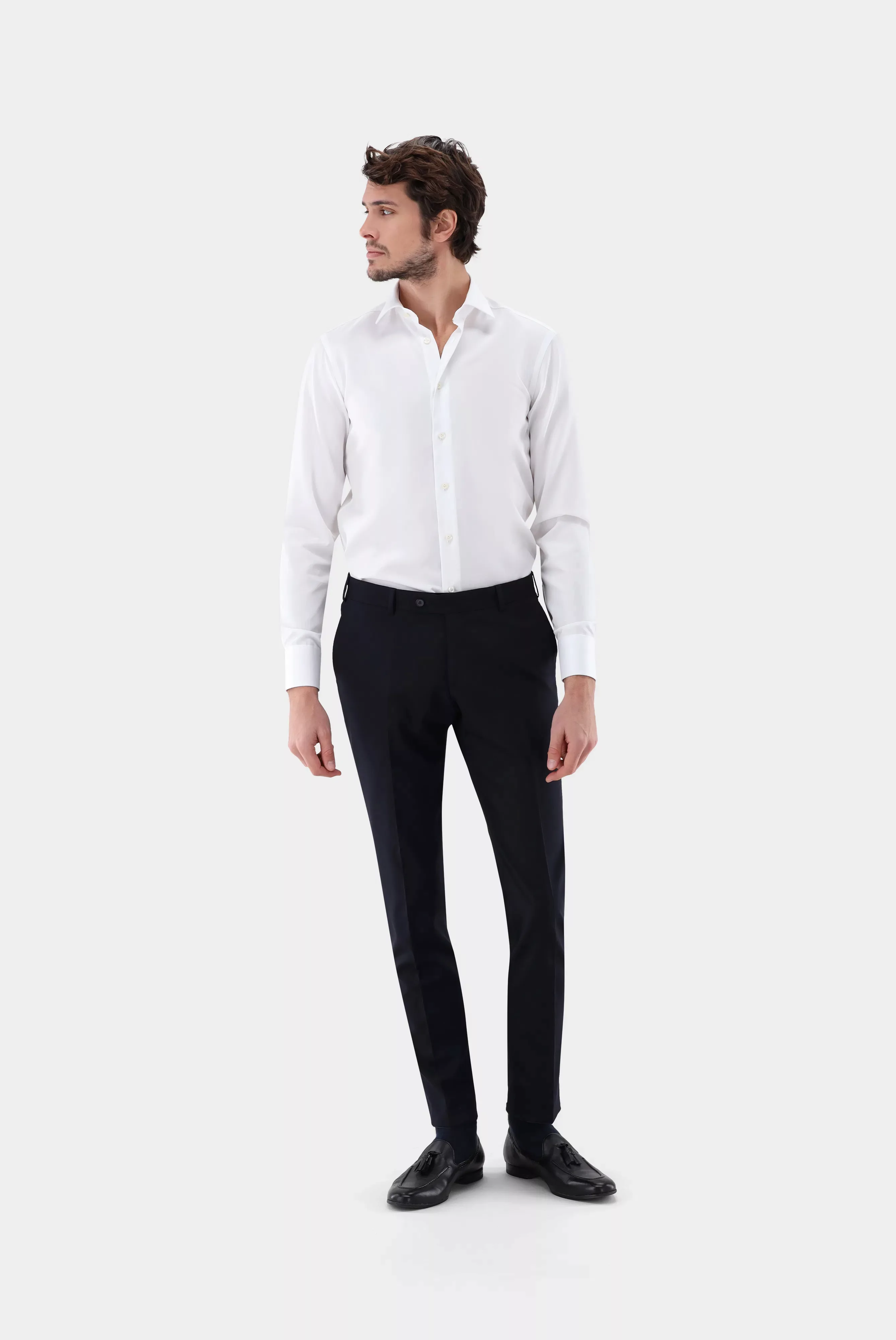 Bügelfreies Twill Hemd Tailor Fit günstig online kaufen