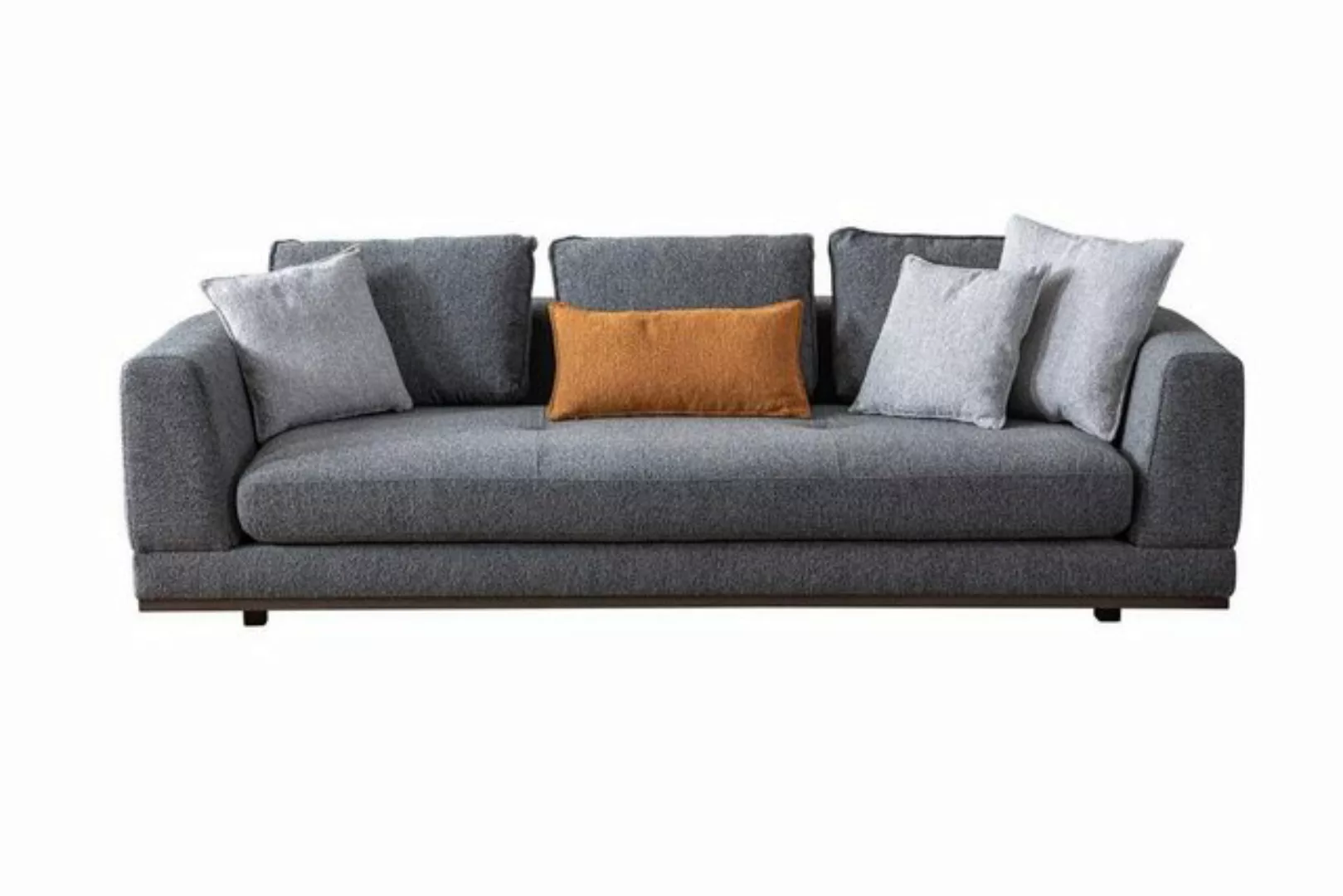 JVmoebel 3-Sitzer Sofa 3 Sitzer Modern Möbel Weiße Wohnzimmer Luxus 243cm D günstig online kaufen