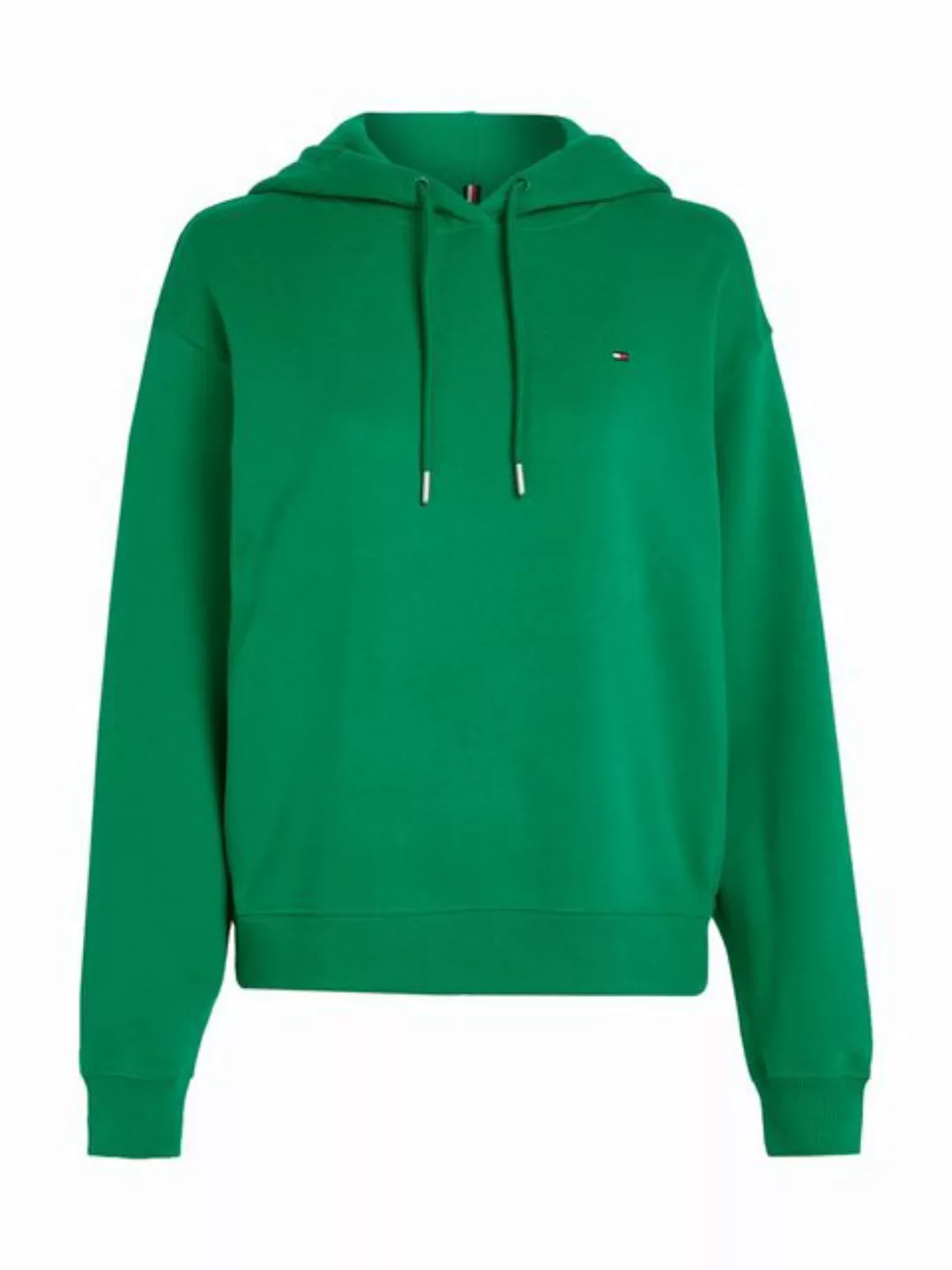 Tommy Hilfiger Kapuzensweatshirt REG FLAG ON CHEST HOODIE Kapuze mit Kordel günstig online kaufen