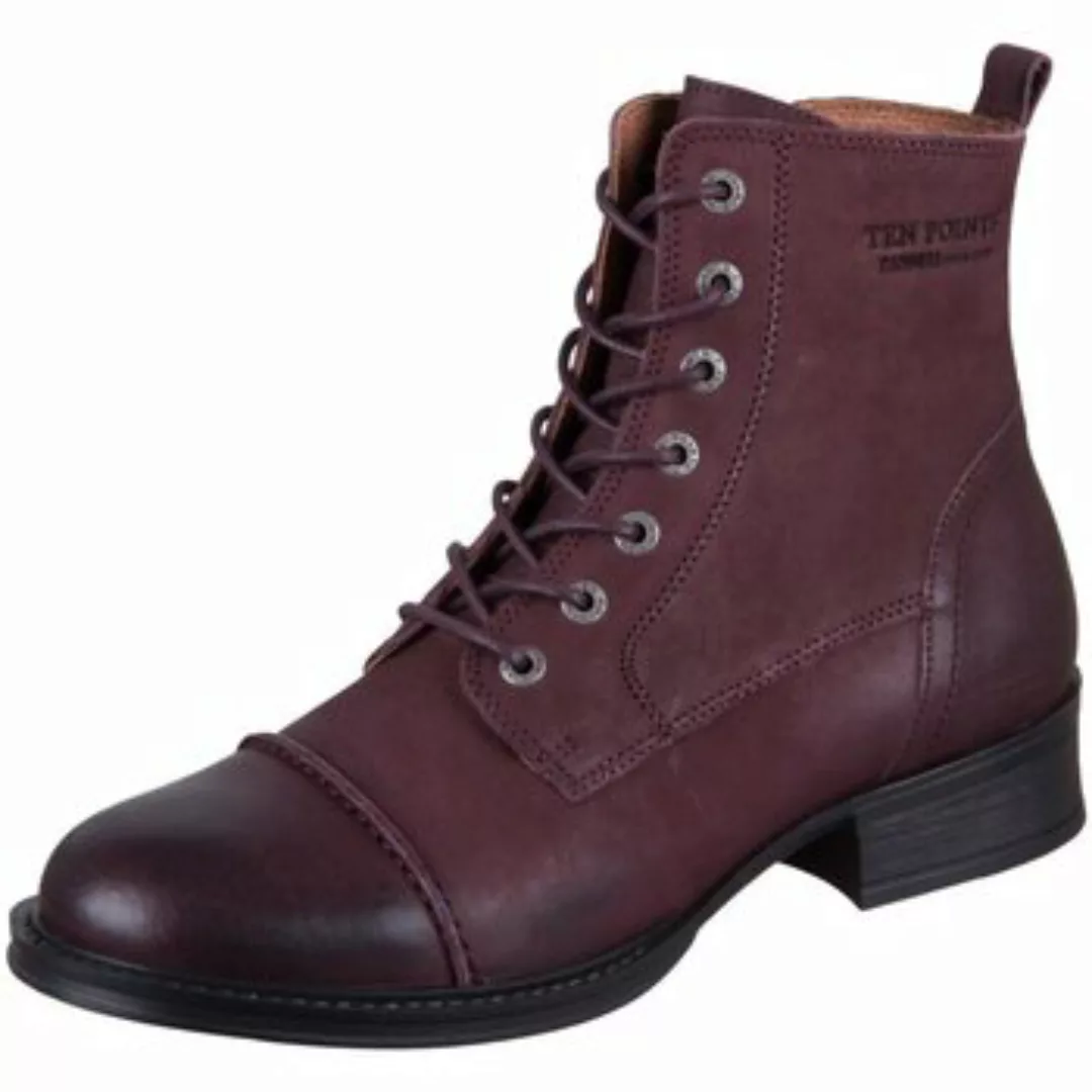 Ten Points  Stiefel Stiefeletten Pandora 60369-805 wine pflz. NUBUKLEDER 60 günstig online kaufen