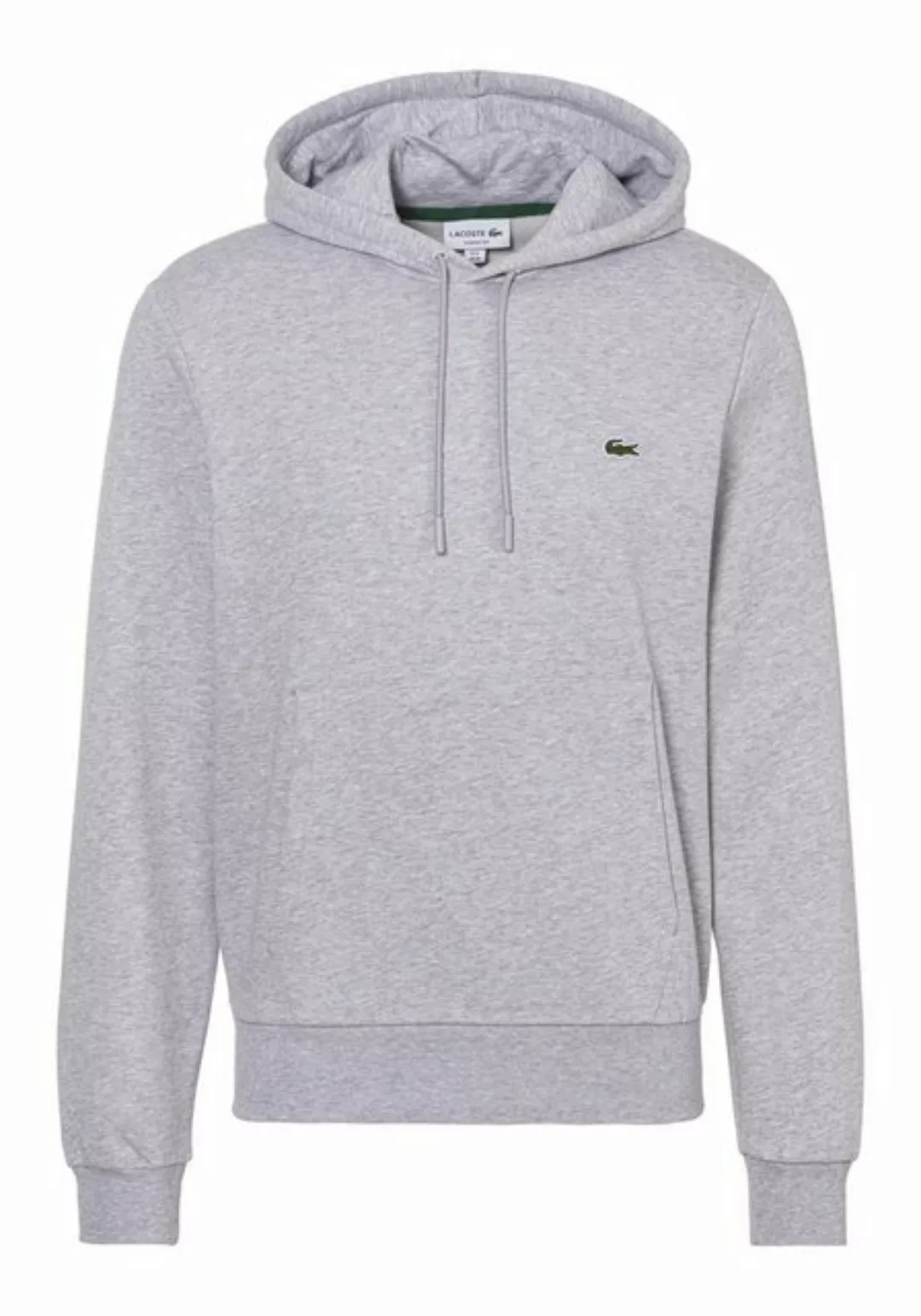 Lacoste Kapuzensweatshirt mit Lacoste Krokodil Stickerei auf der Brust günstig online kaufen