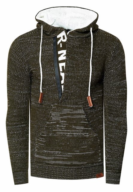 Rusty Neal Kapuzensweatshirt mit stylischem Ausschnitt günstig online kaufen