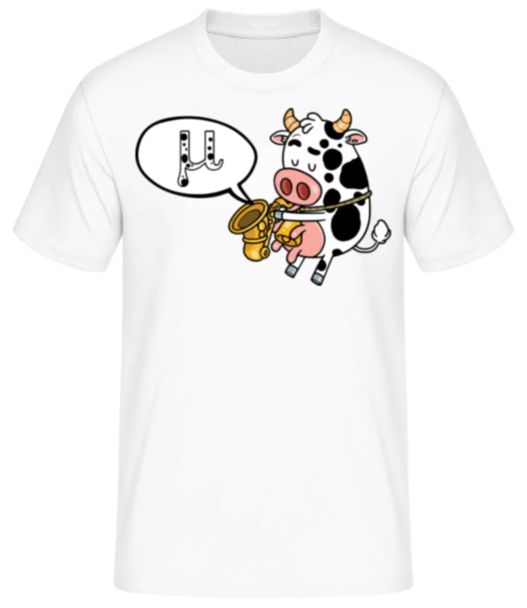 Kuh Mathe Mikro Zeichen · Männer Basic T-Shirt günstig online kaufen