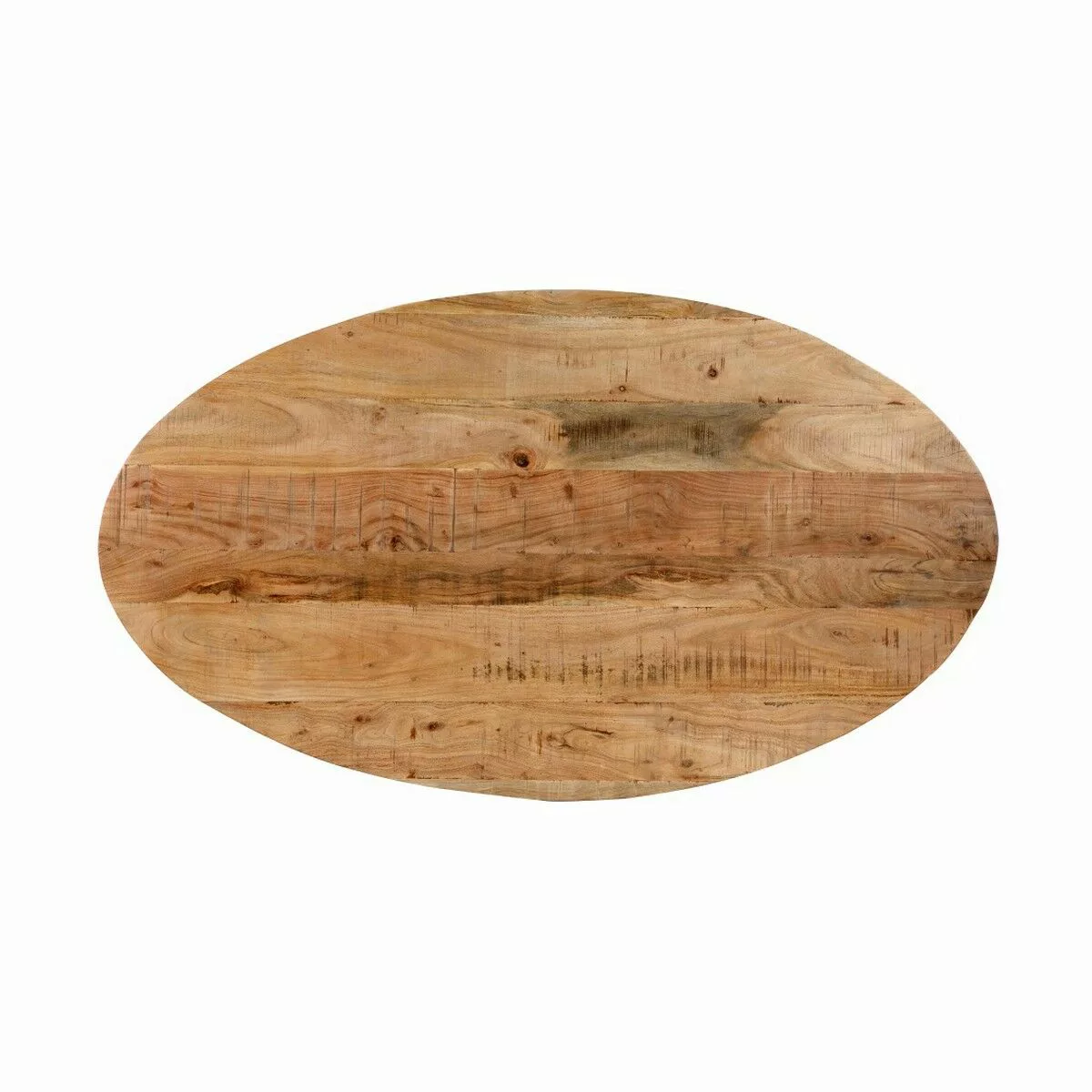 Esstisch Schwarz Holz Braun Eisen 160 X 90 X 76 Cm günstig online kaufen