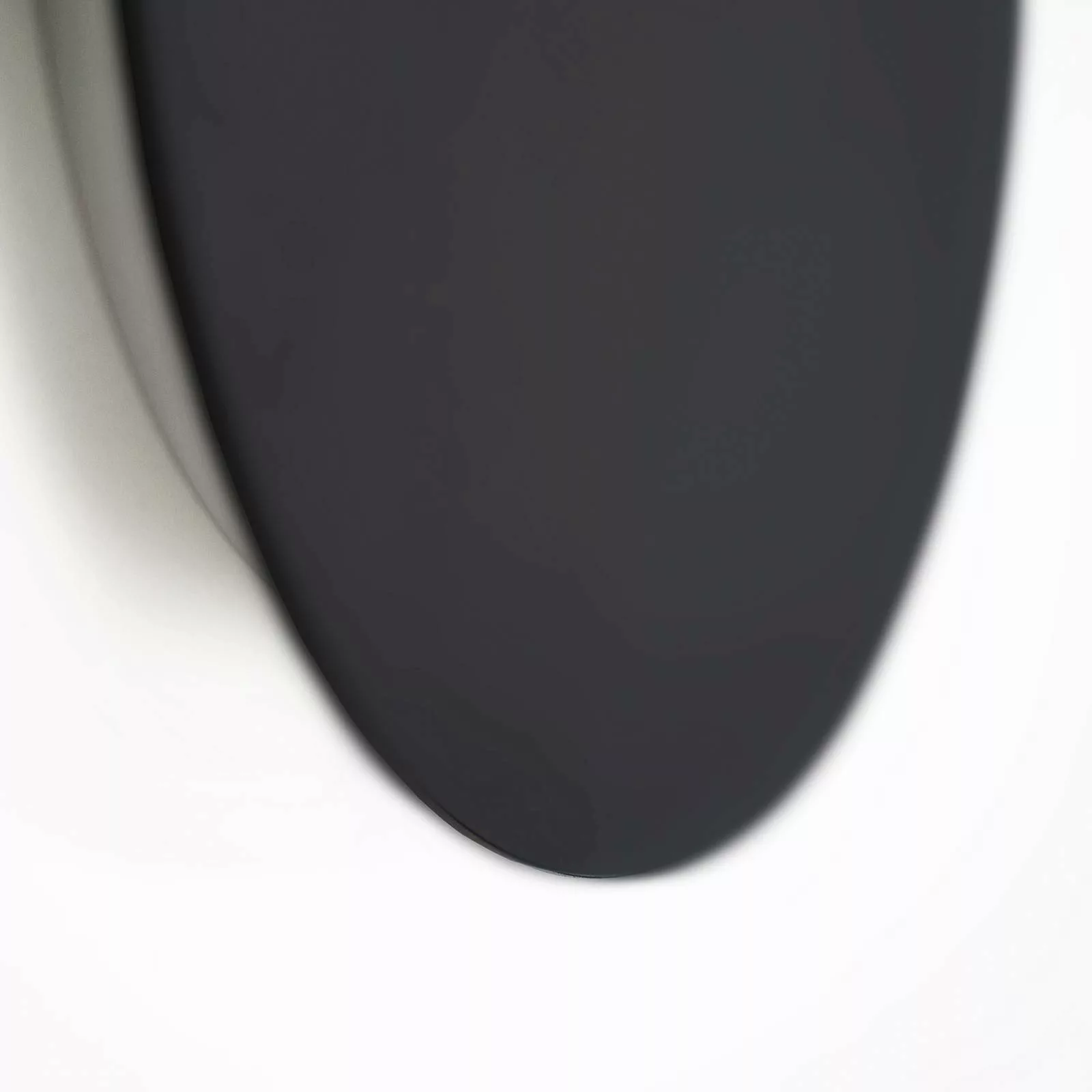 Escale Blade LED-Wandleuchte schwarz matt Ø 18 cm günstig online kaufen