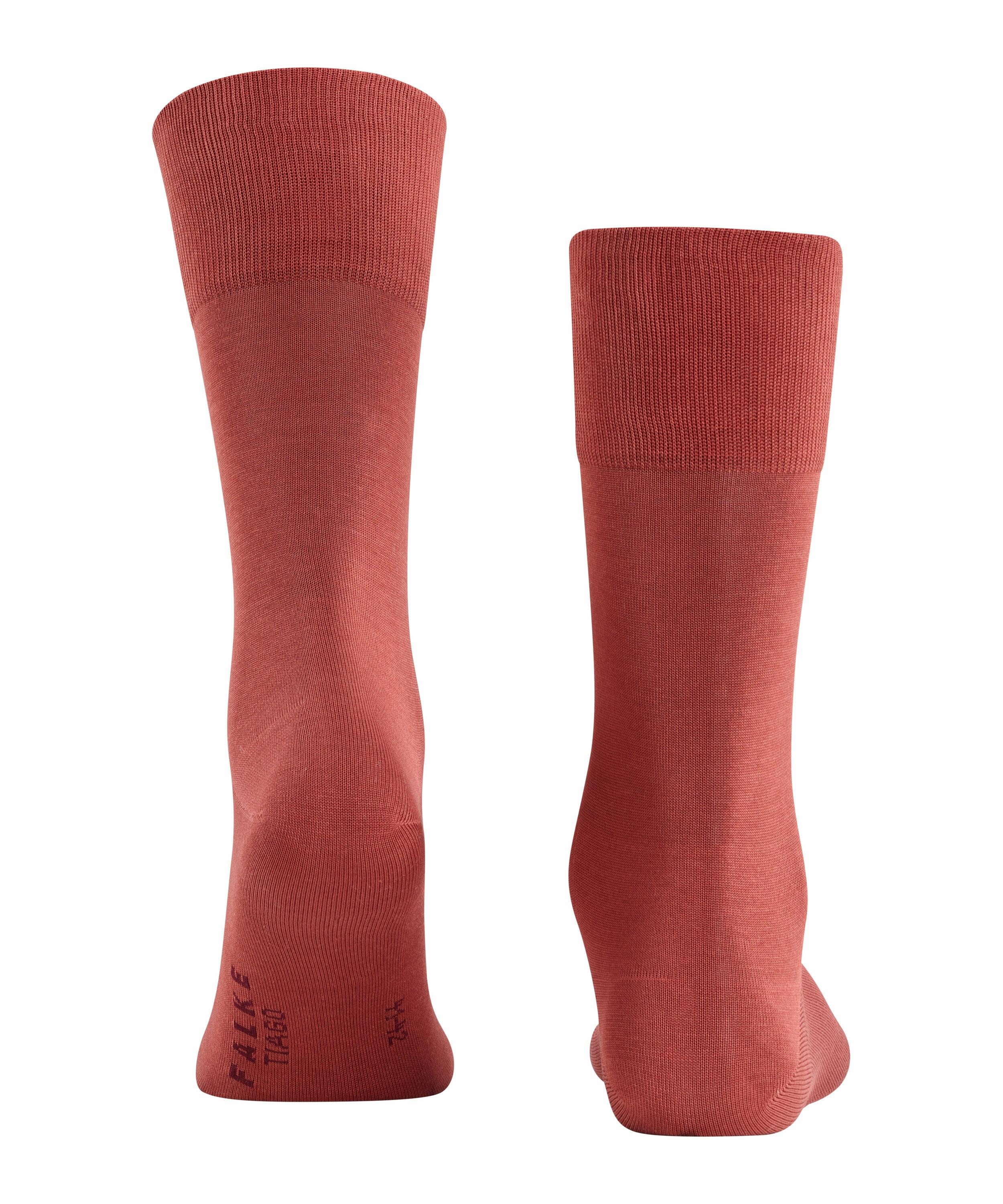 FALKE Tiago Herren Socken, 39-40, Rot, Uni, Baumwolle, 14662-821403 günstig online kaufen
