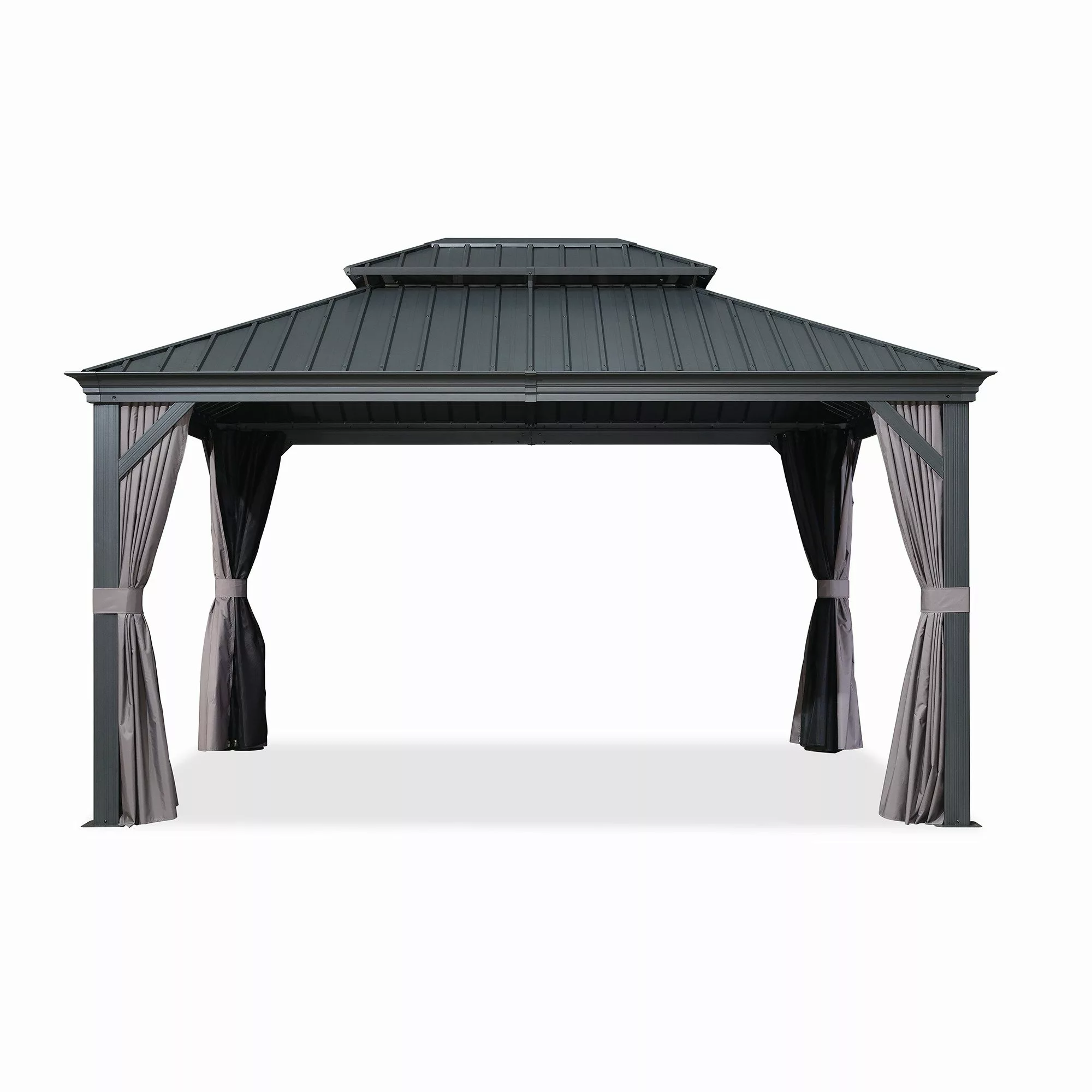 PURPLE LEAF Pavillon Alu Gartenpavillon mit günstig online kaufen